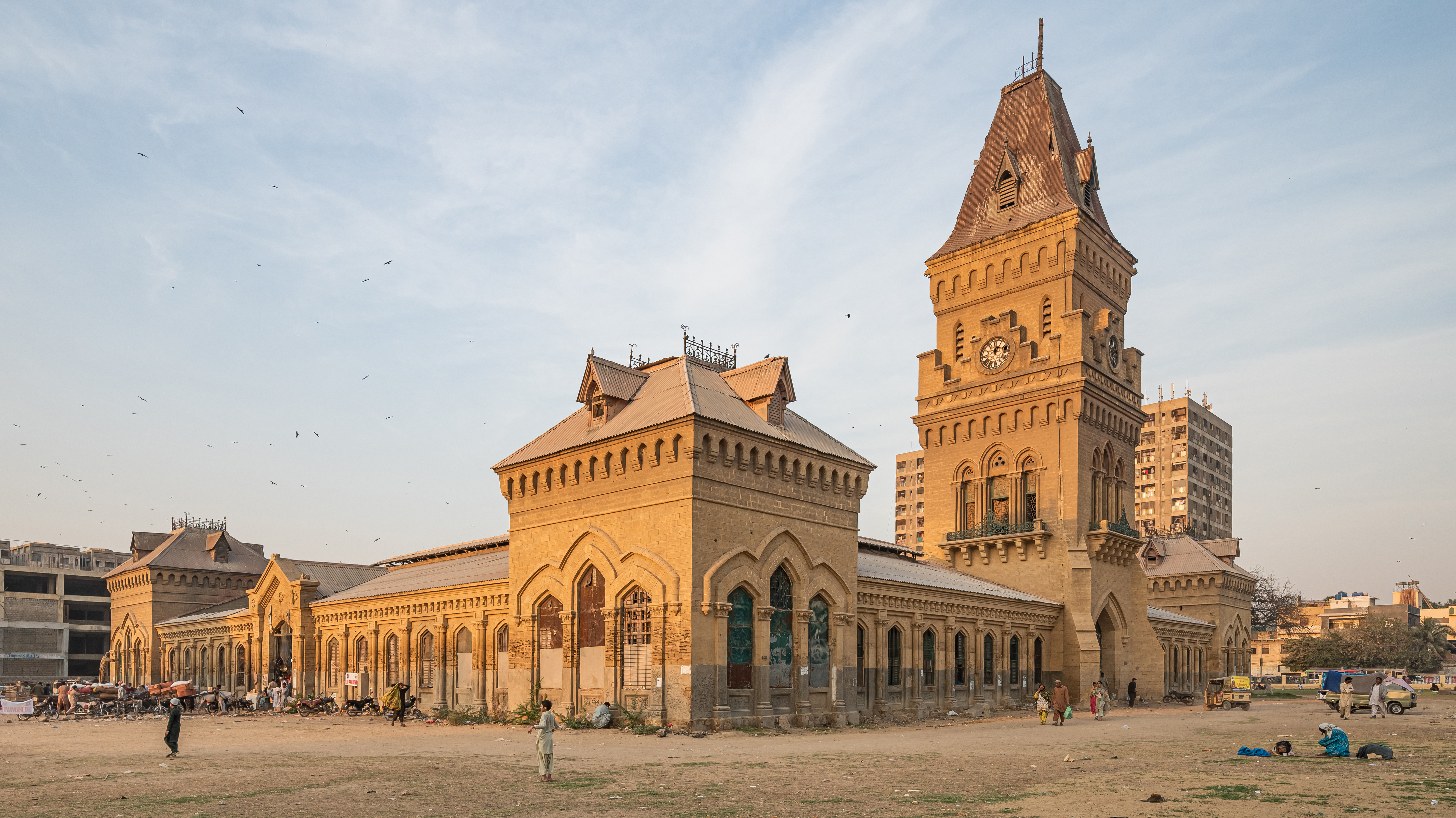 Empress Market in Karachi, Pakistan