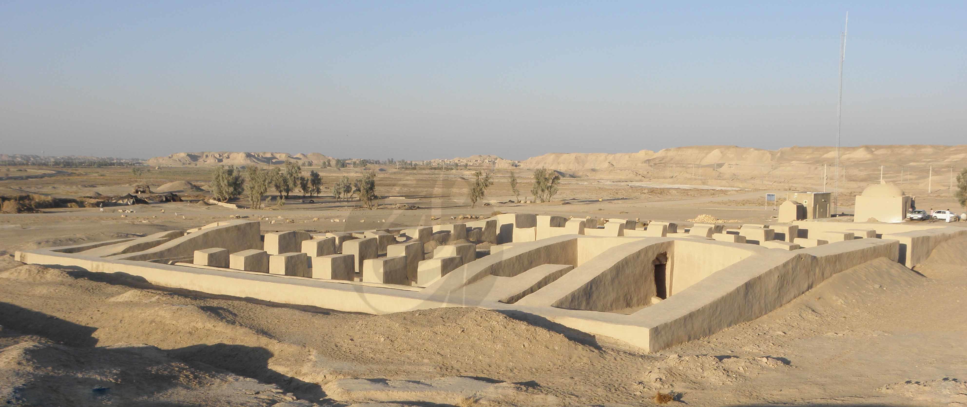 نمایی از دهانه غلامان