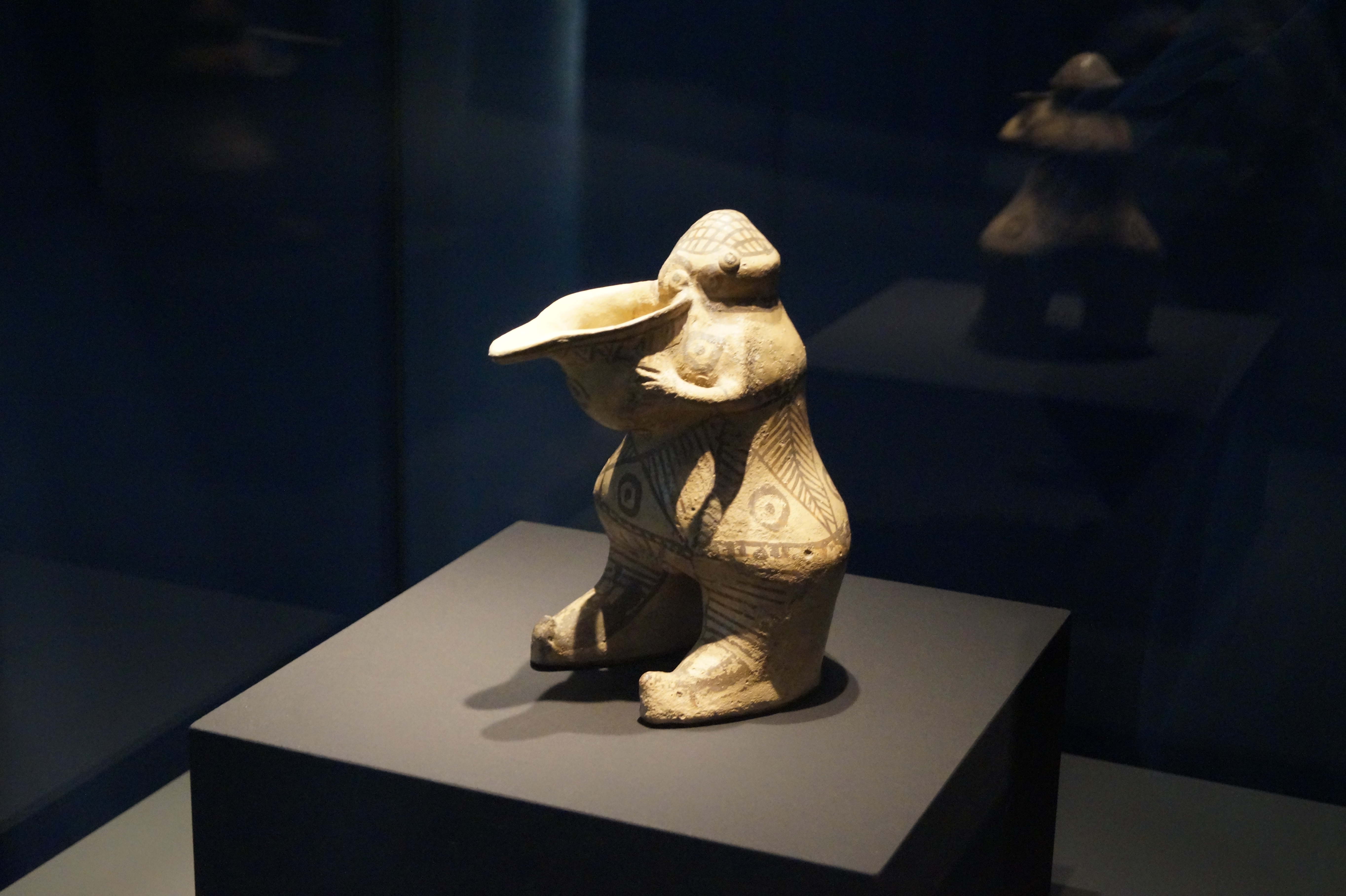 Anthropomorphic figurine from Iran, Tappe Baba Schan, Ceramics, 8th century BC