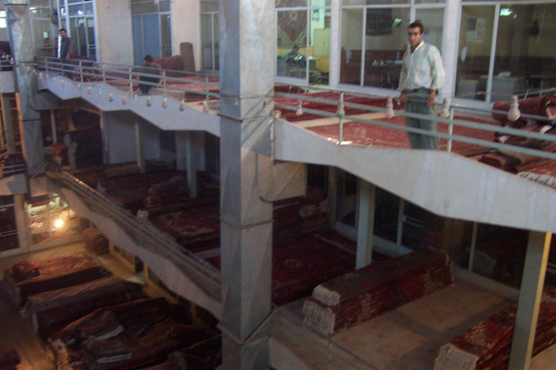 Tabriz carpet bazaar