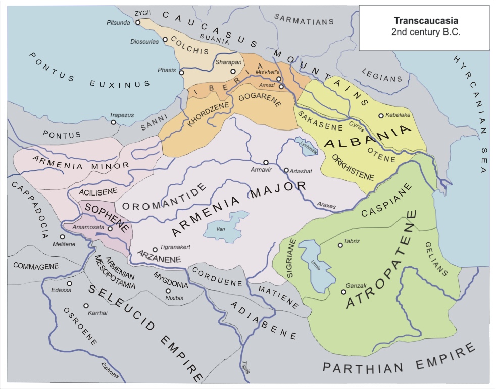Transcaucasia, II century B.C.