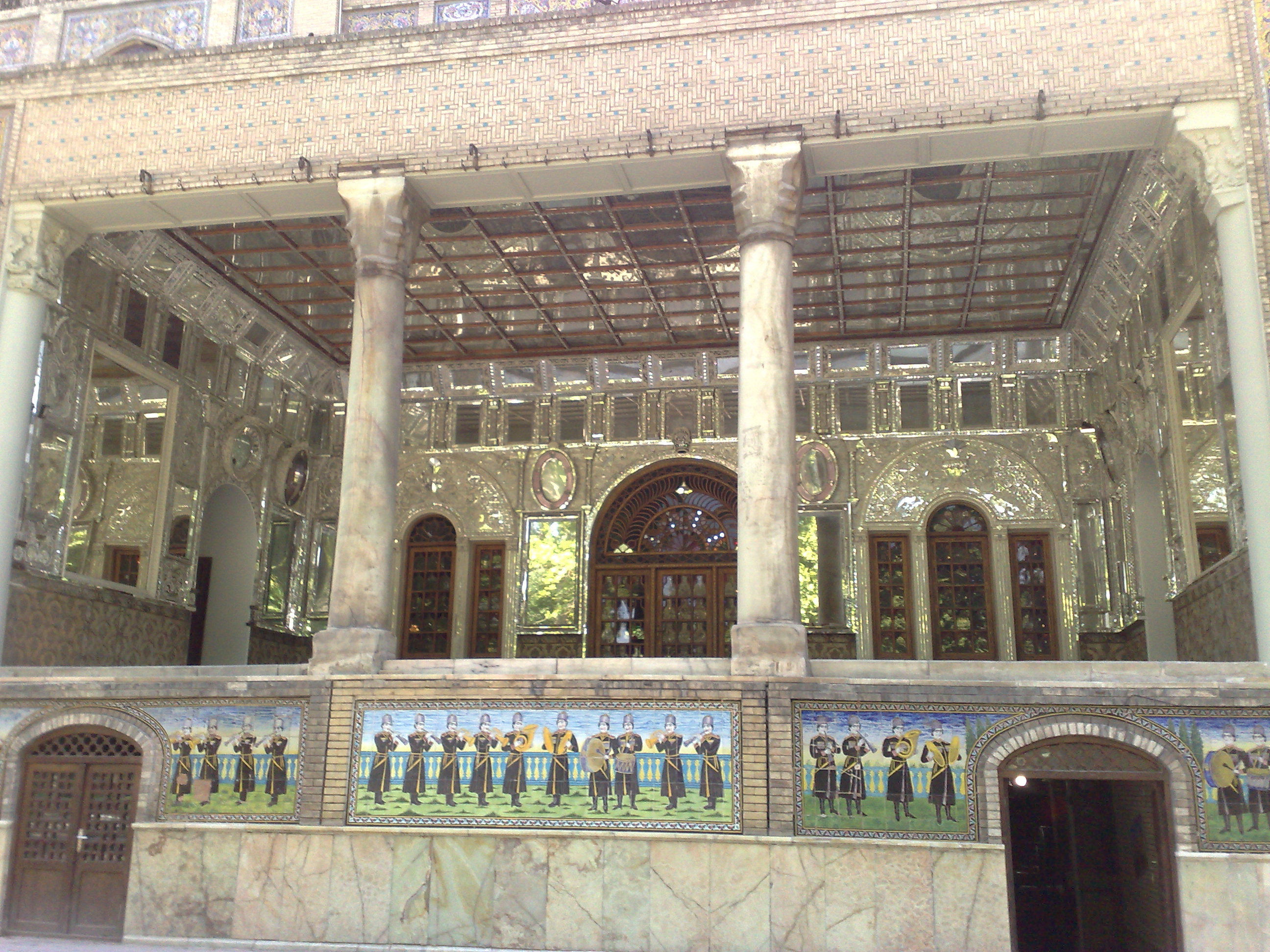 Balcony of the Iwan — Shams-ol-Emareh.