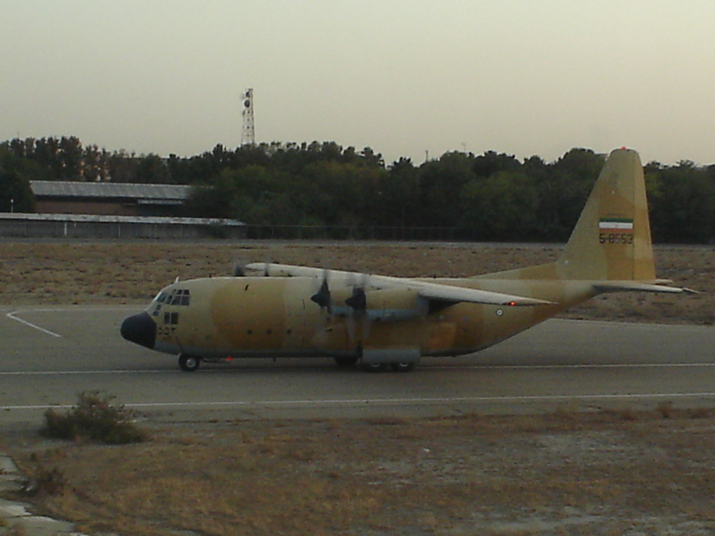 A C-130 Hercules of the Islamic Republic of Iran Air Force