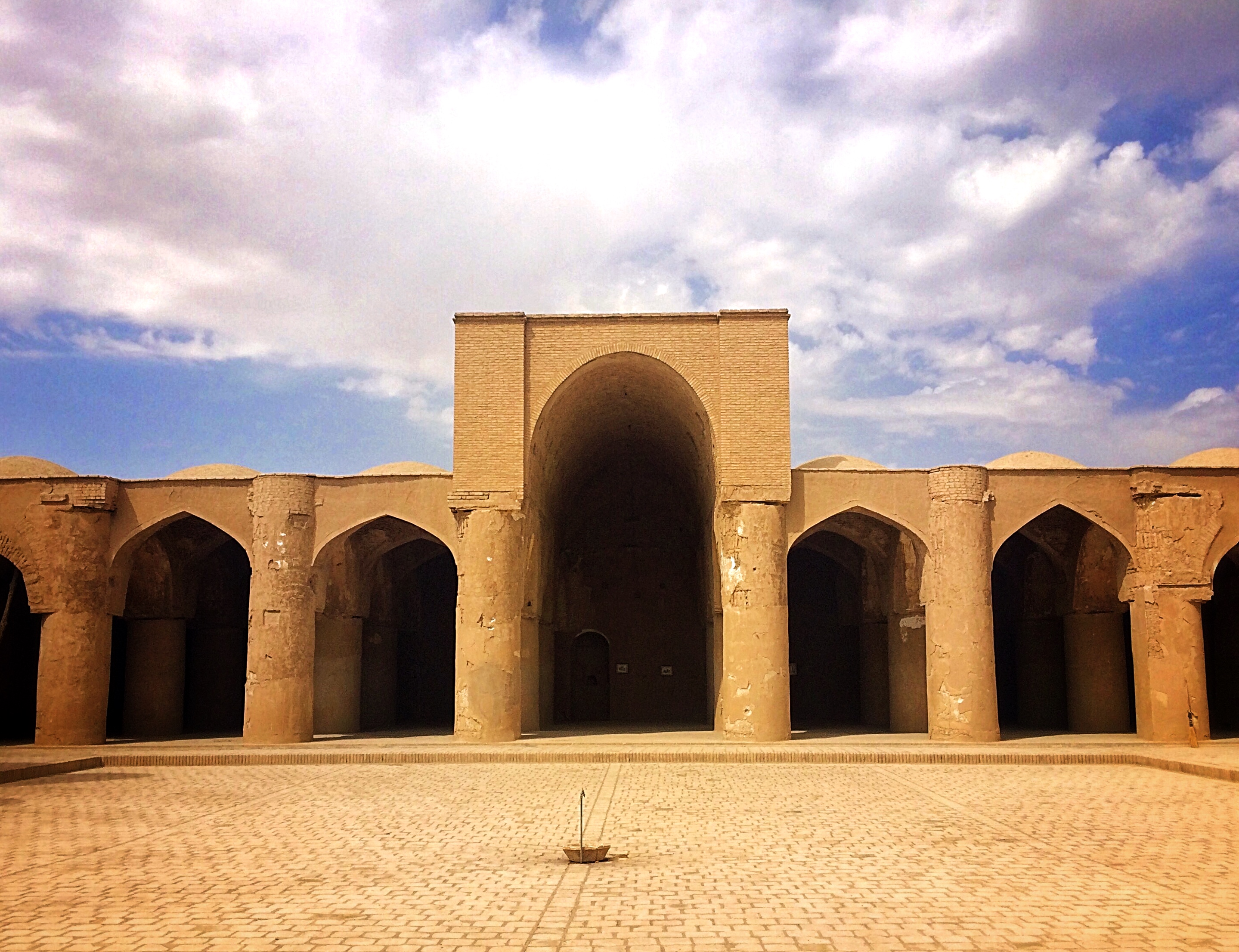 This is a photo of a monument in Iran identified by the ID