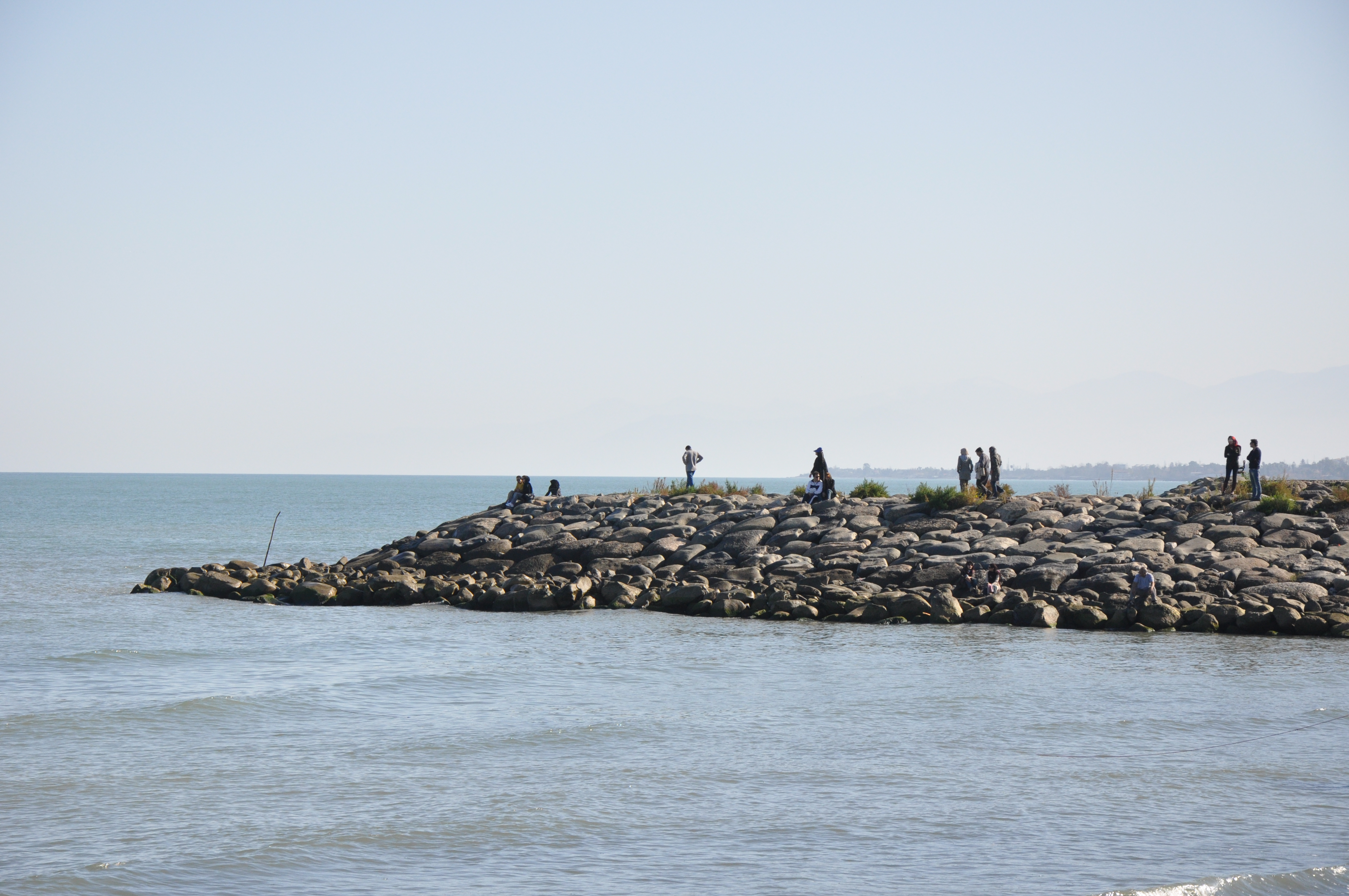 Ramsar Coast, Caspian sea, Mazandaran, Iran