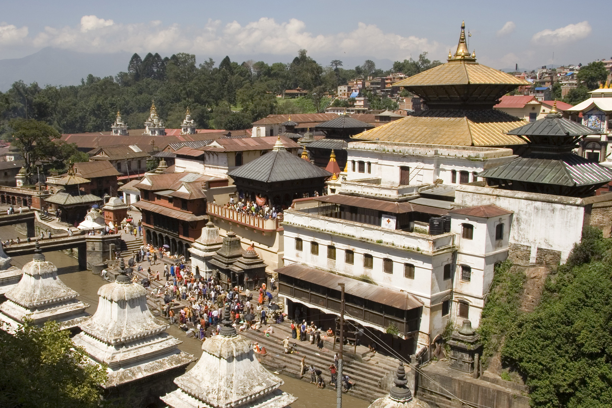 Pashupatinath temple in Kathmandu, Nepal