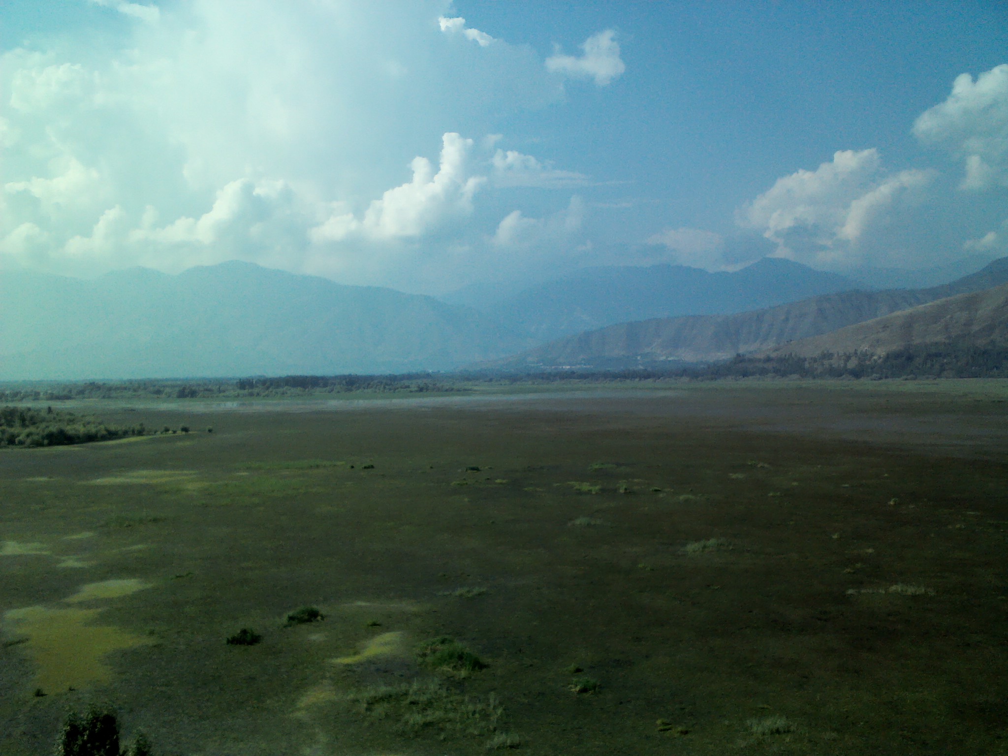 Wular lake from Saderkote park