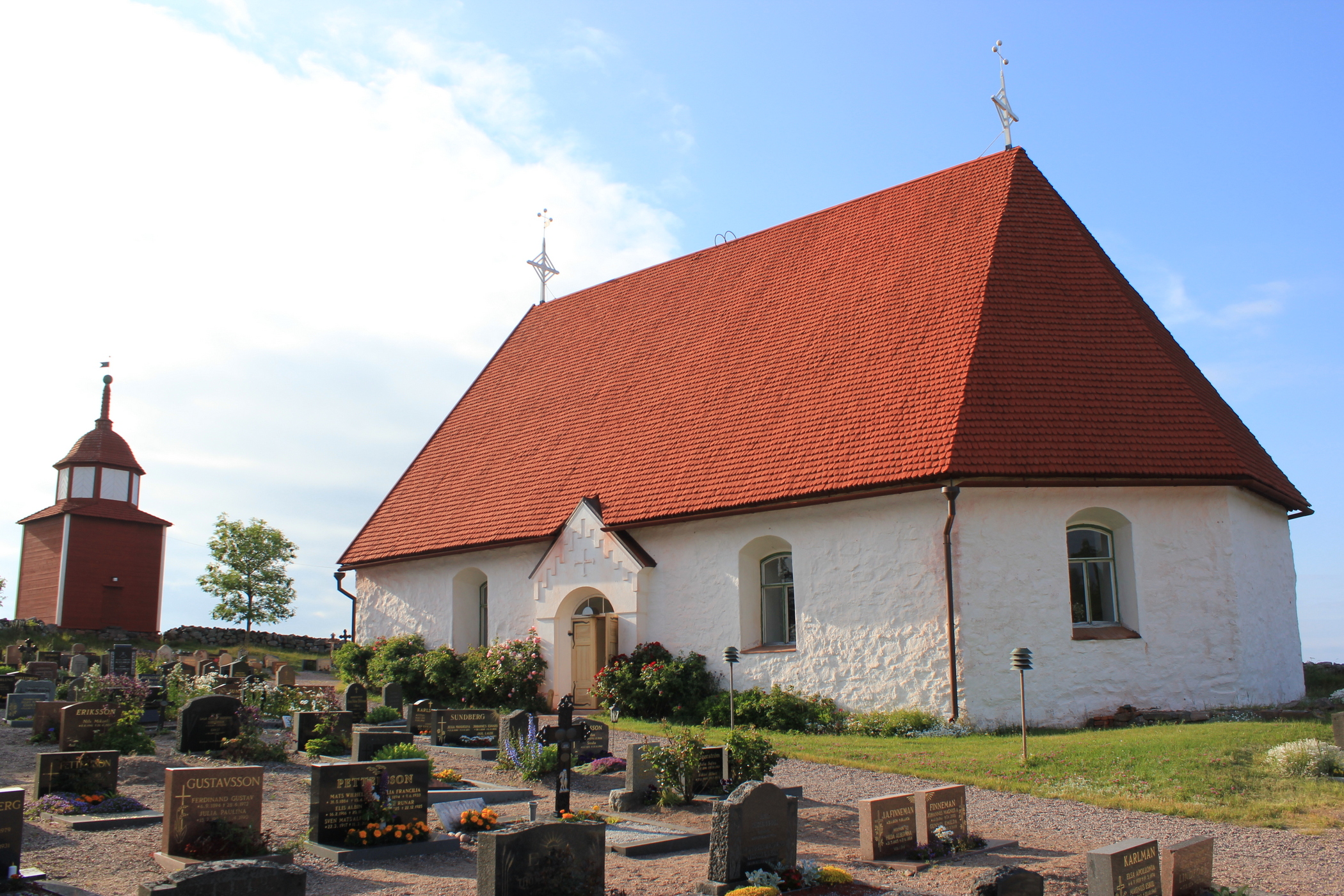Church on Kökar island, Åland.