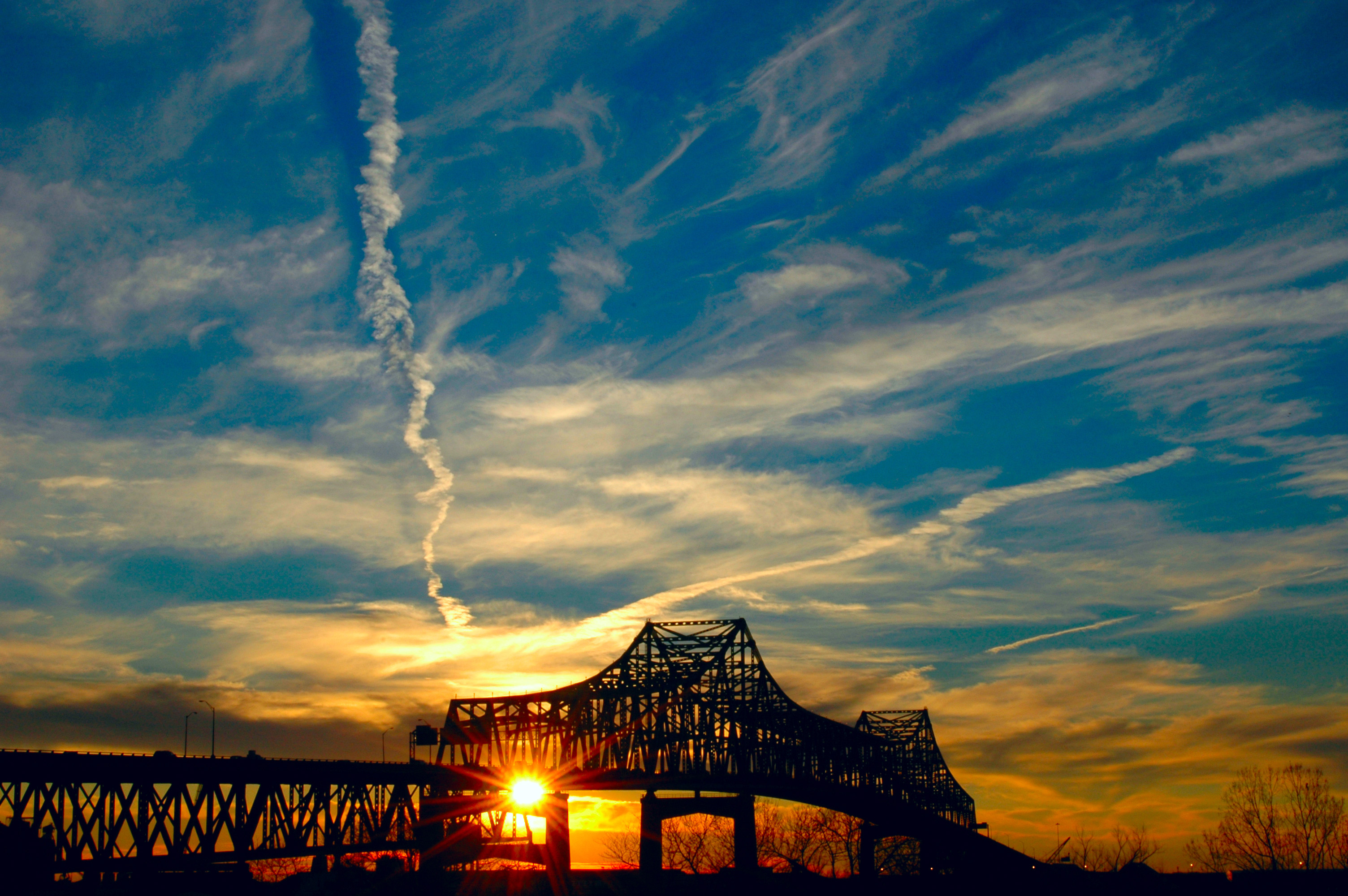 The Horace Wilkinson Bridge in Baton Rouge.