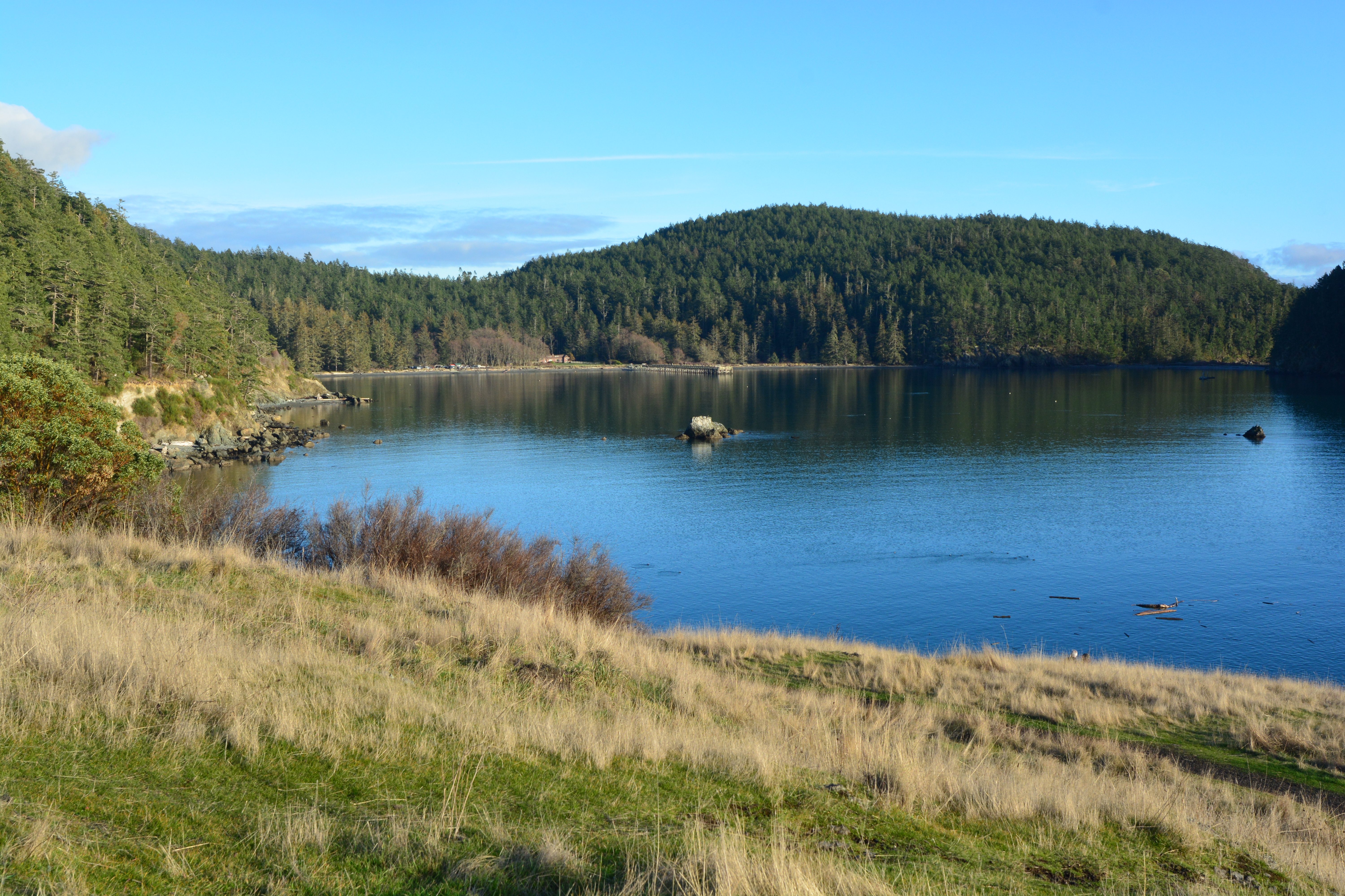 Bowman Bay from Rosario Head, Deception Pass State Park, Washington, U.S.