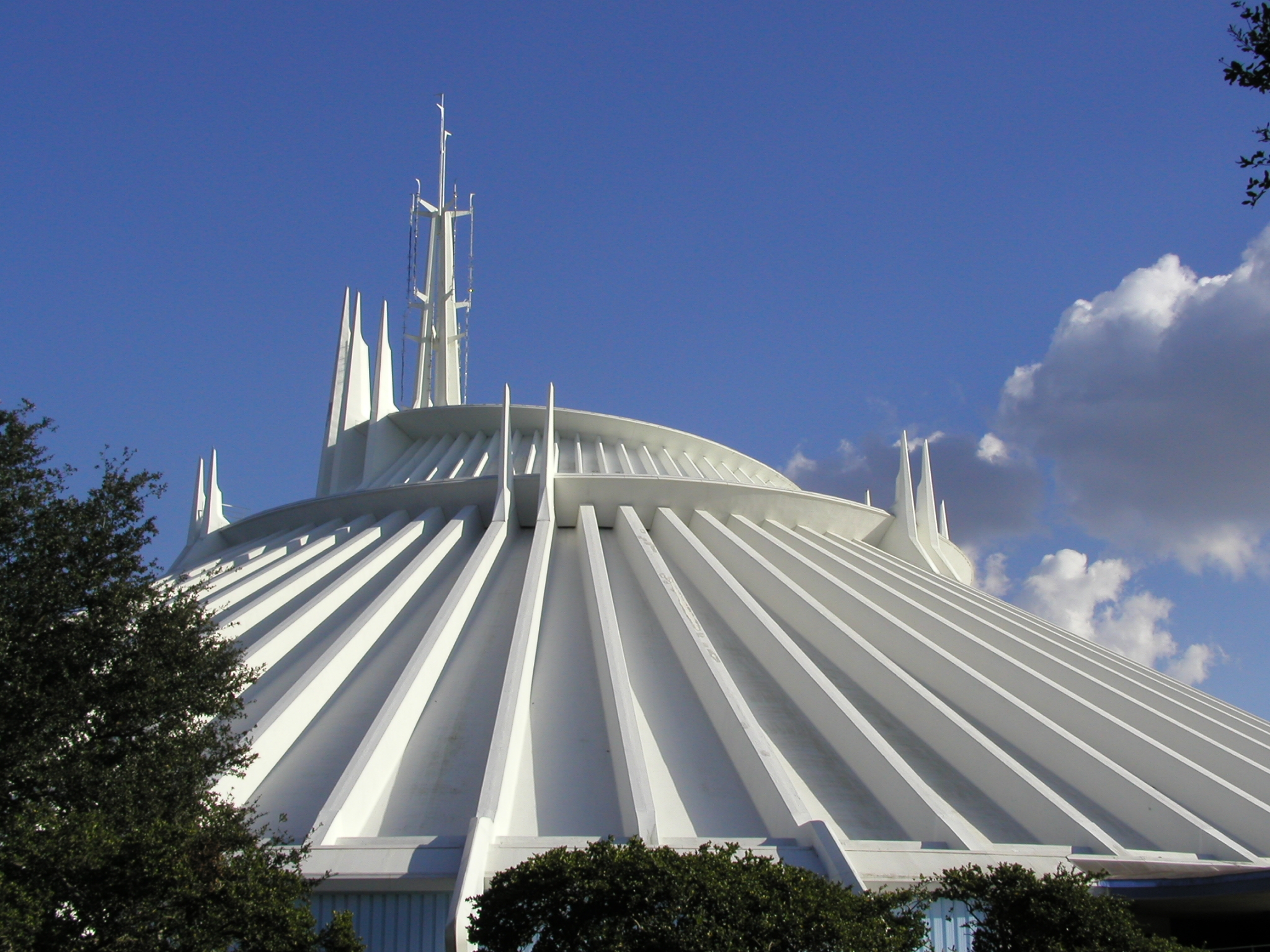Space Mountain at the Magic Kingdom in Walt Disney World.