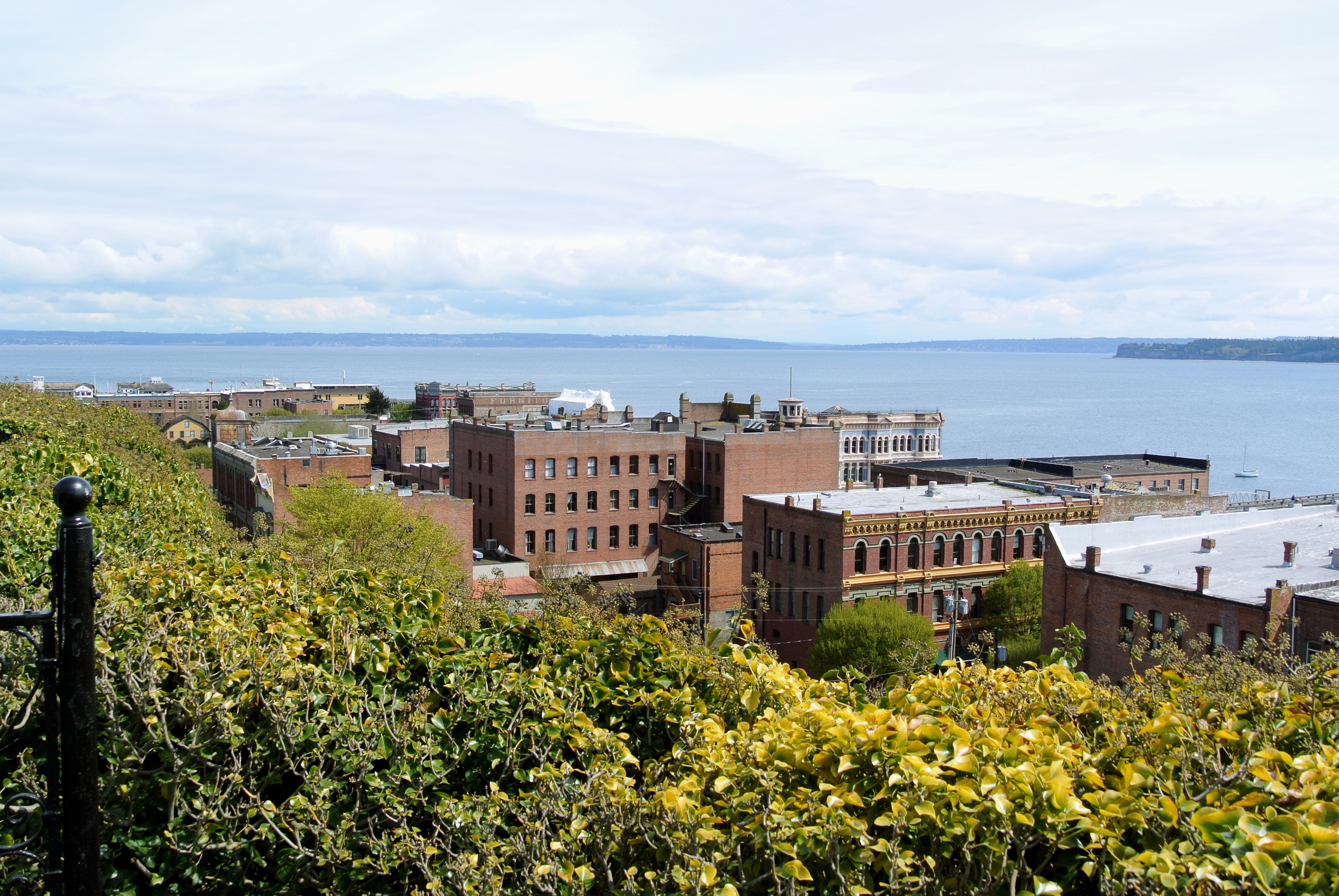 Port Townsend, Admiralty Inlet and Port Townsend Bay.
