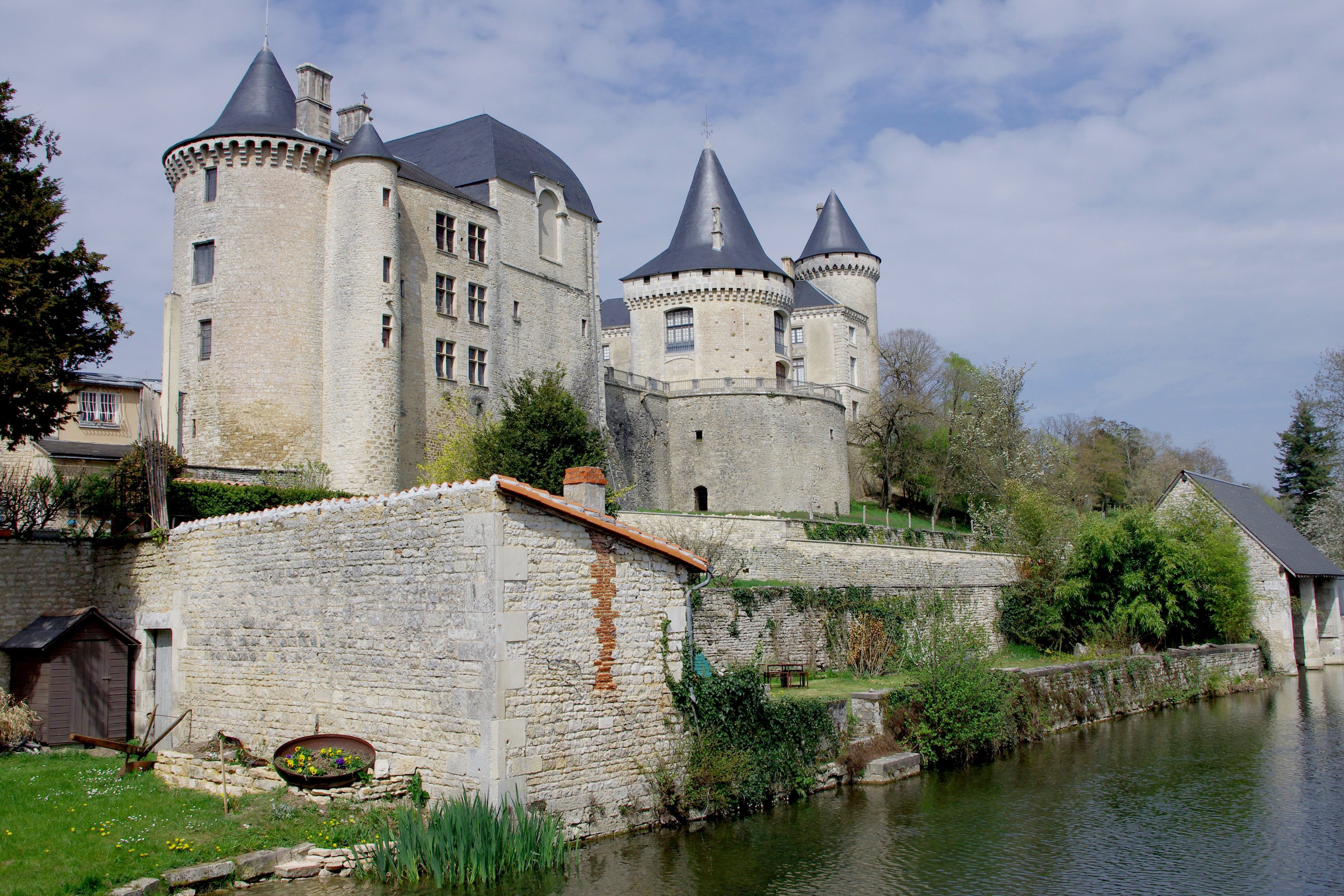 Le Château de Verteuil, Charente, France.