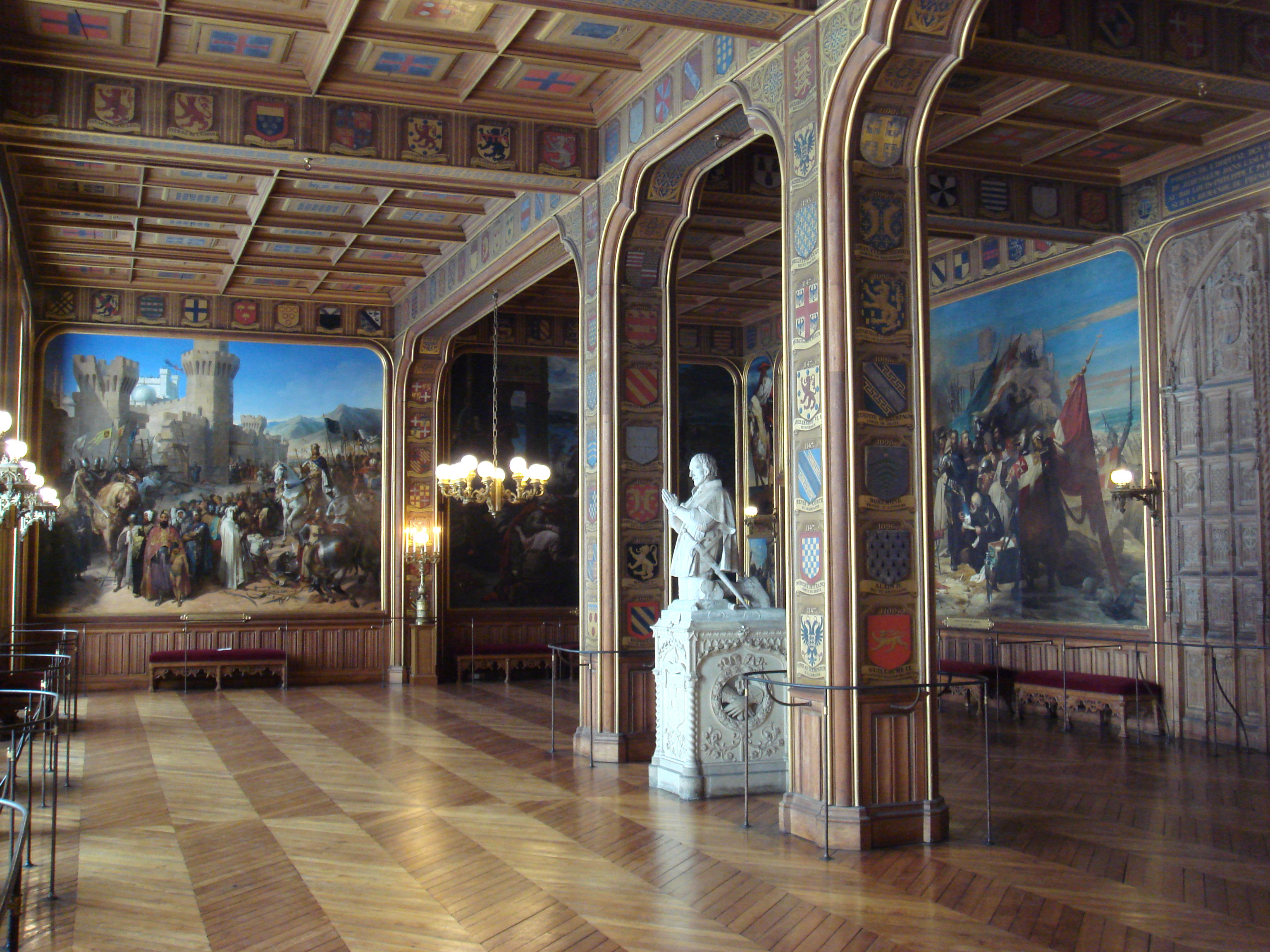 Salle des Croisades, Musée national du Château de Versailles et des Trianons, Versailles, France