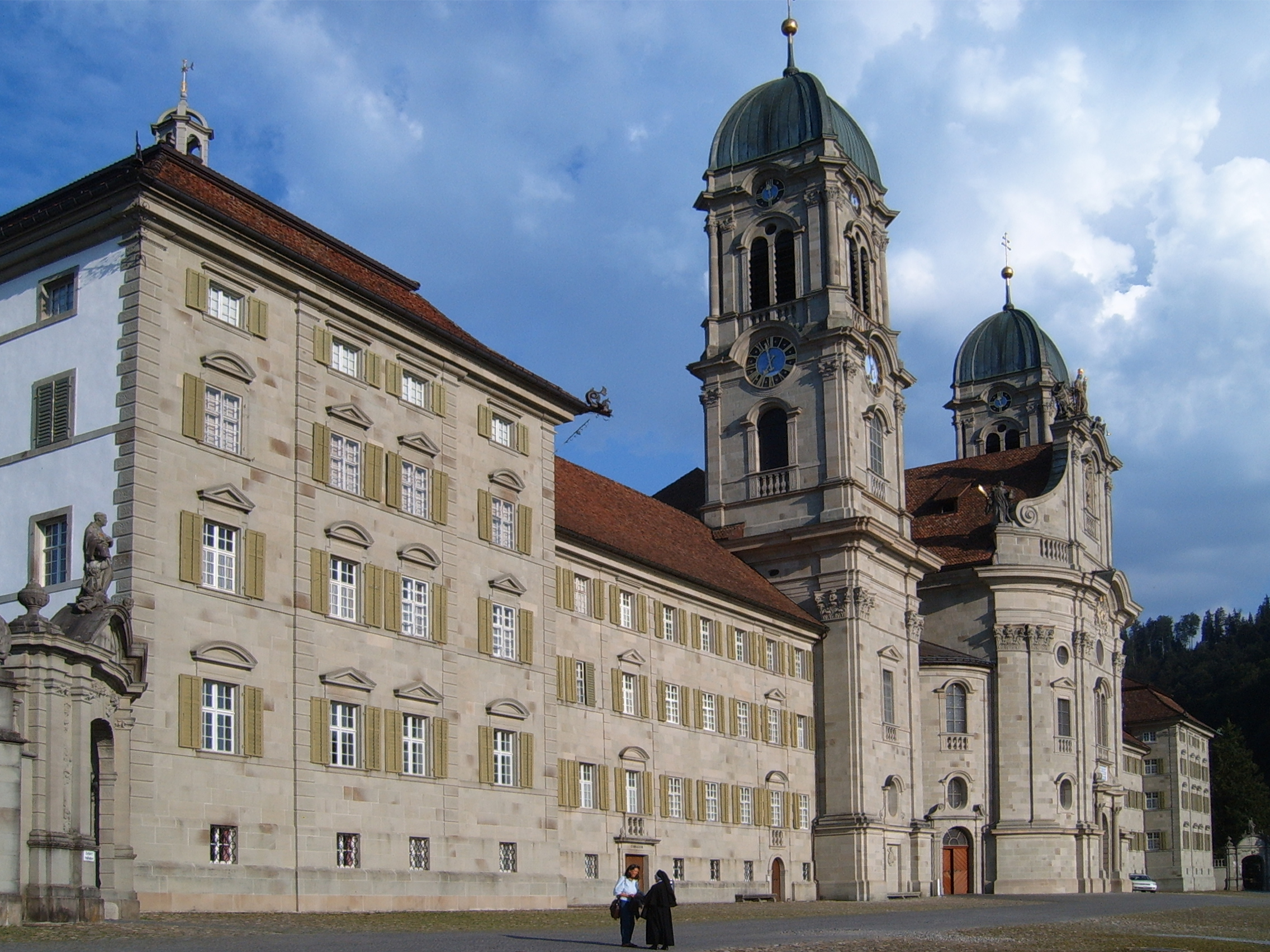 Einsiedeln Abbey, Canton of Schwyz (Switzerland)