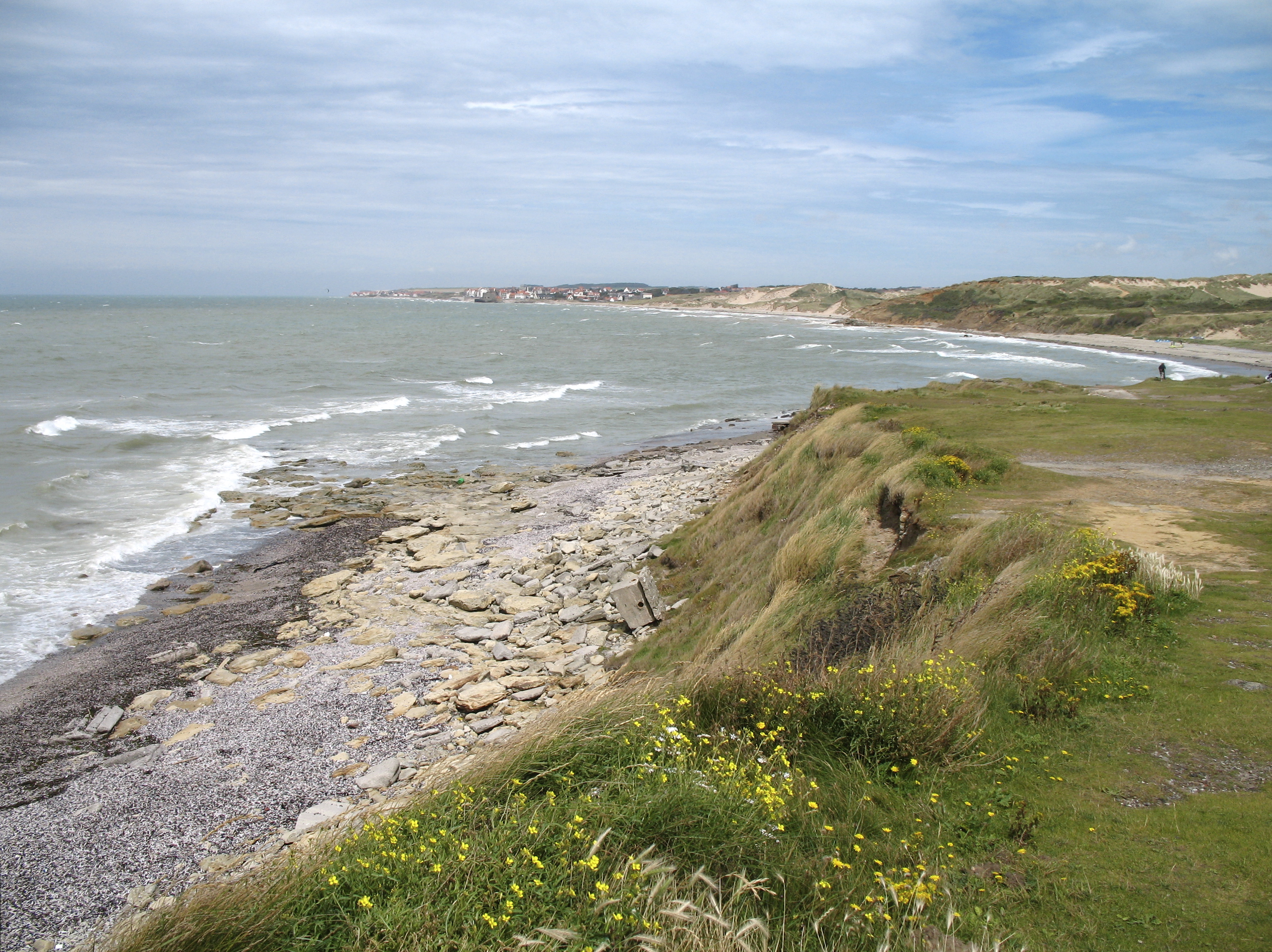 Wimereux (Département du Pas-de-Calais, France), Slack dunes