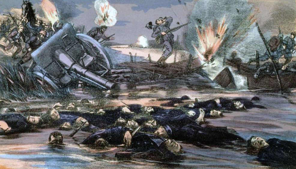 La grande guerre no. 20:
La Bataille de l'Yser: admirable resistance des soldats belge