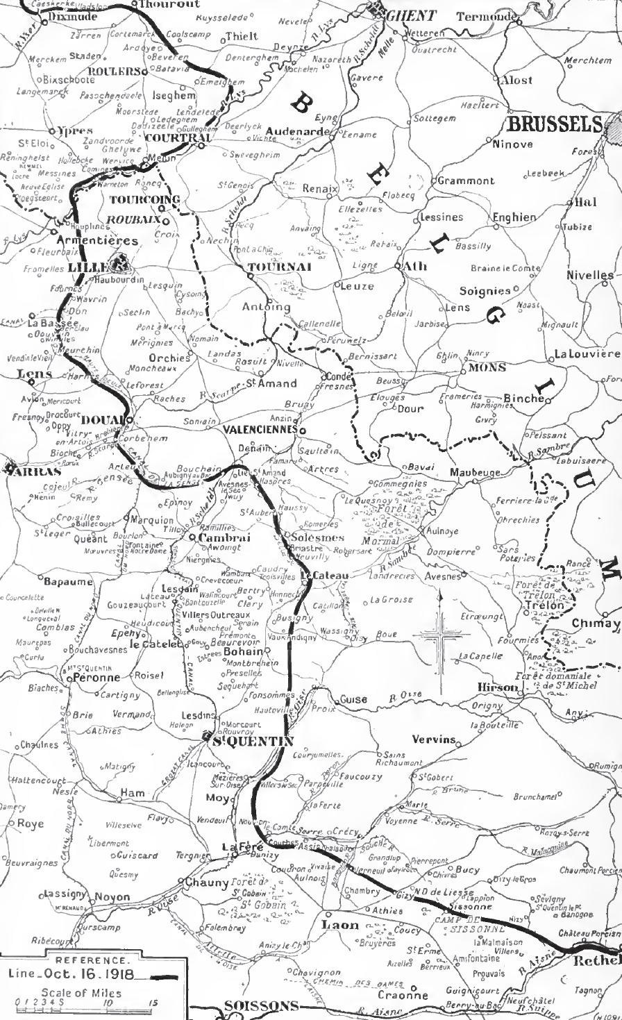 Western Front, 16 October 1918
