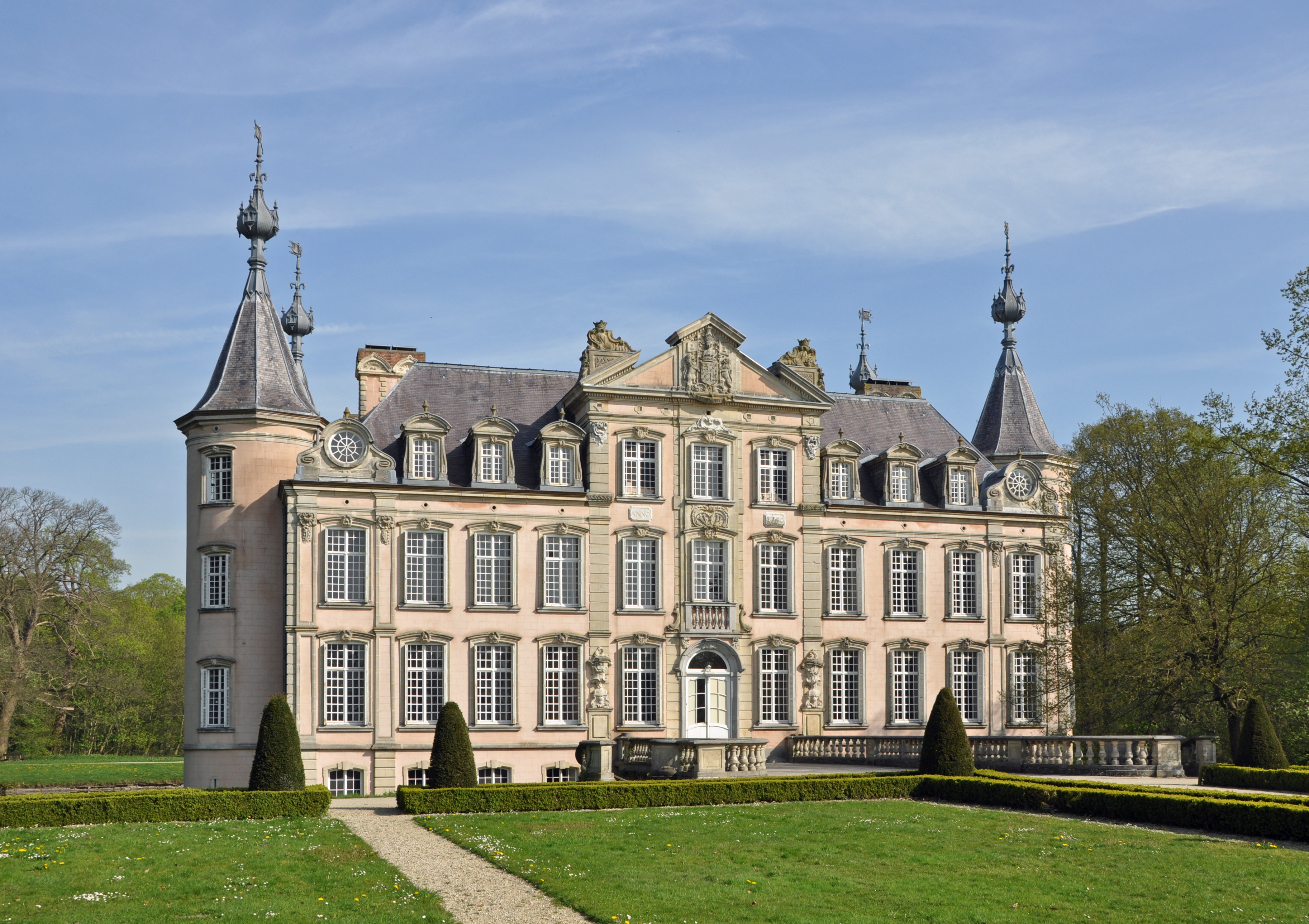 The Poeke Castle (Aalter, East Flanders, Belgium)