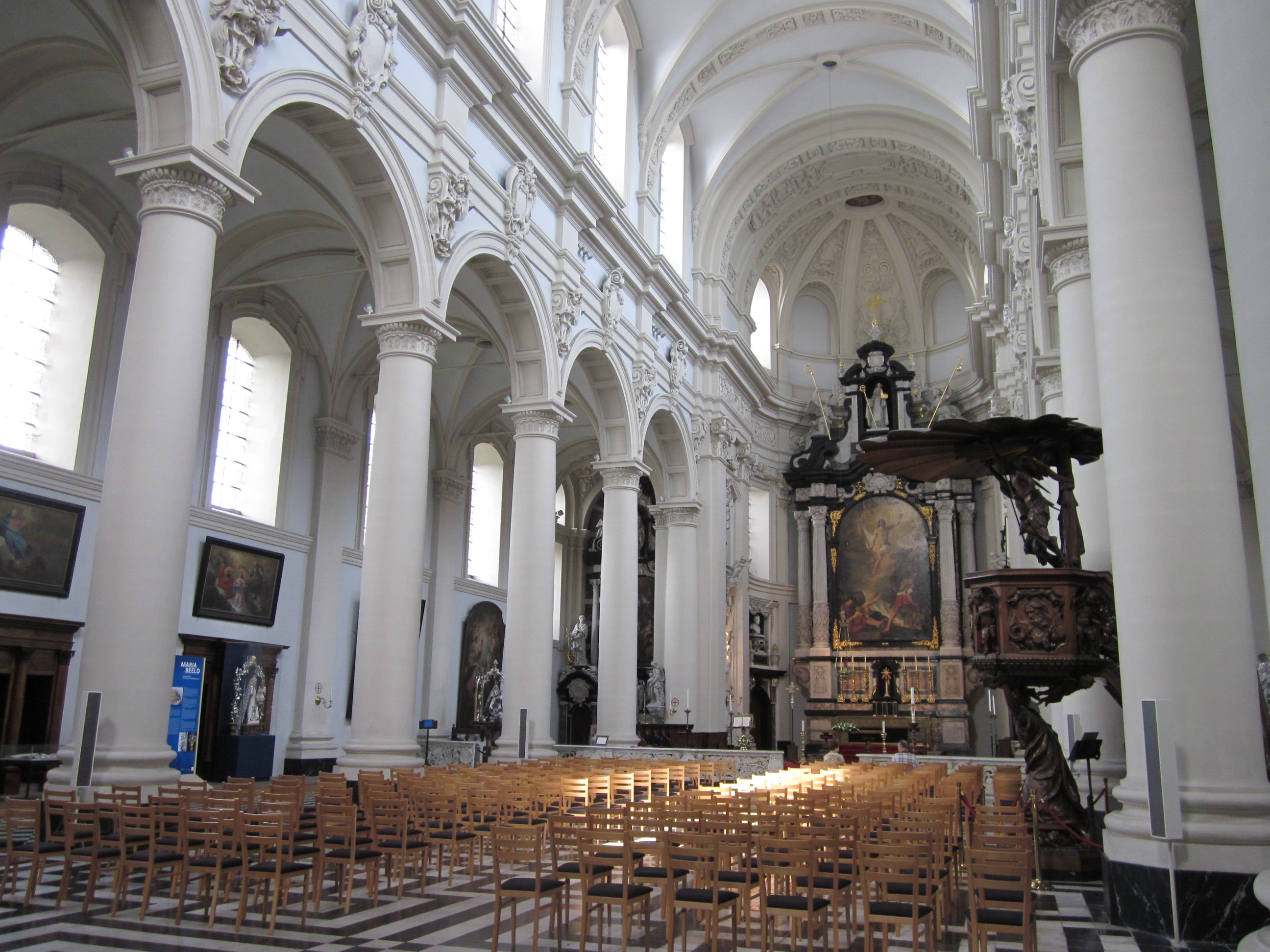 Church of Saint Walburga in Bruges, Belgium