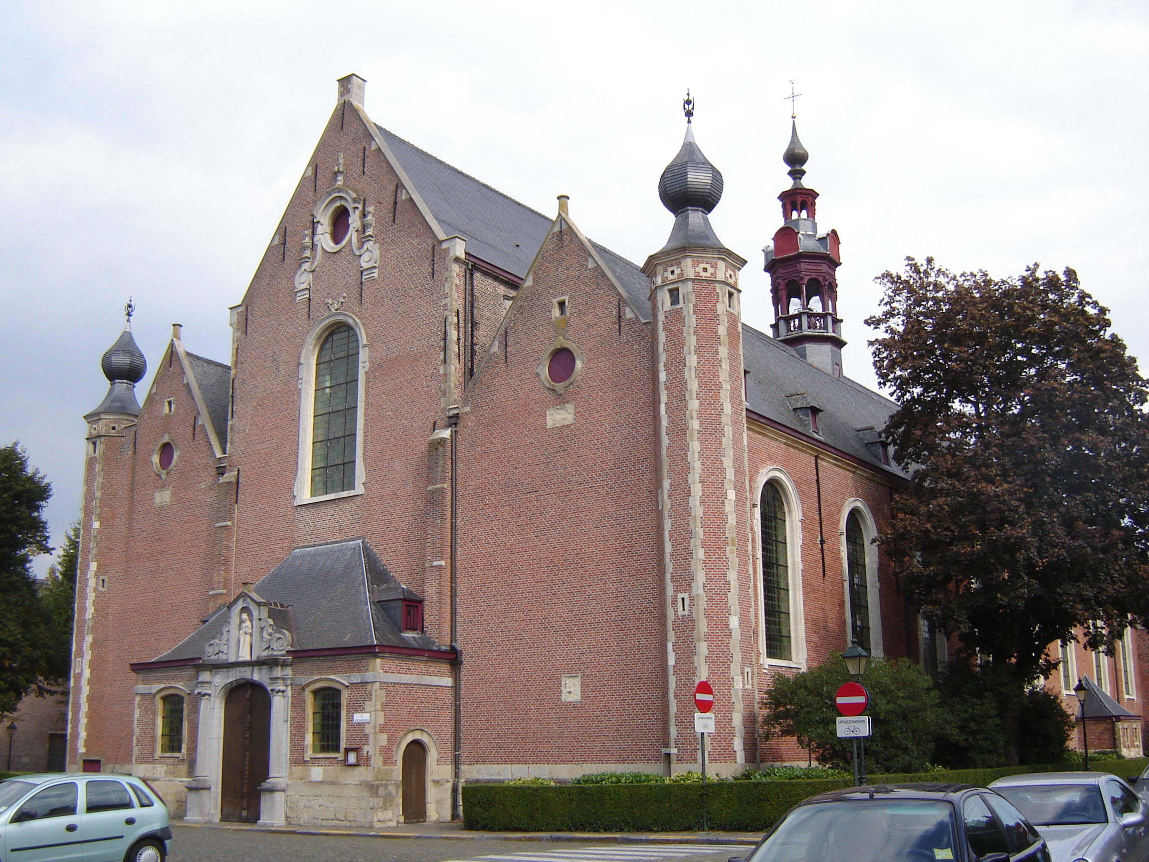 Church of Saint Elisabeth in Gent. Gent, East Flanders, Belgium.