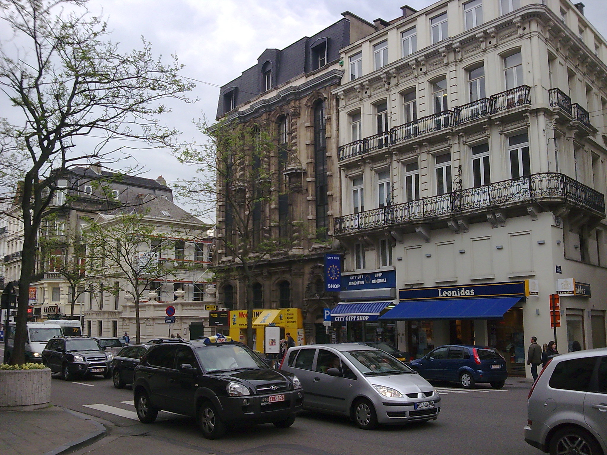 Boulevard Adolphe Max in Brussels.