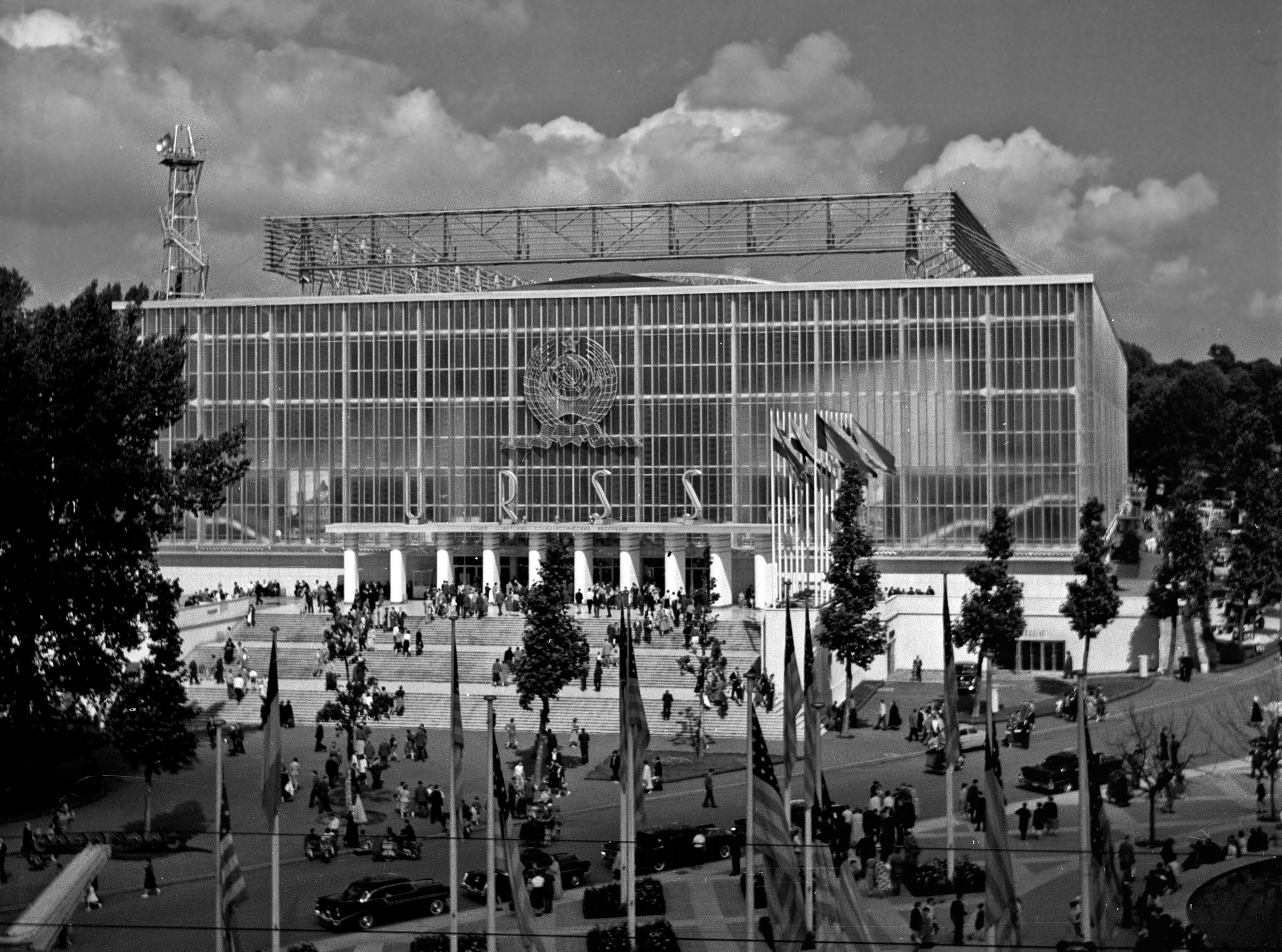 Expo 1958 building of URSS