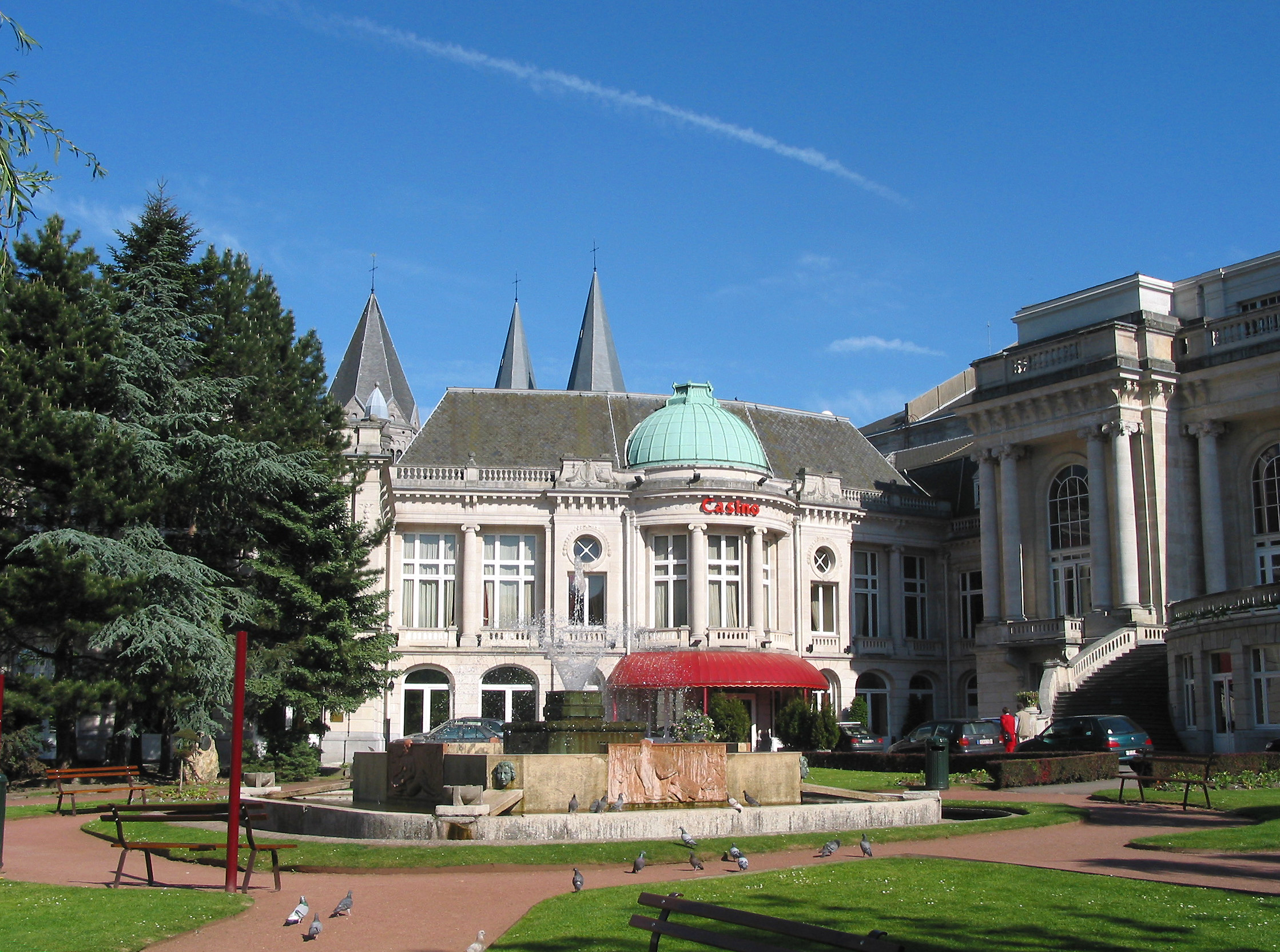Spa, Belgium, the Casino