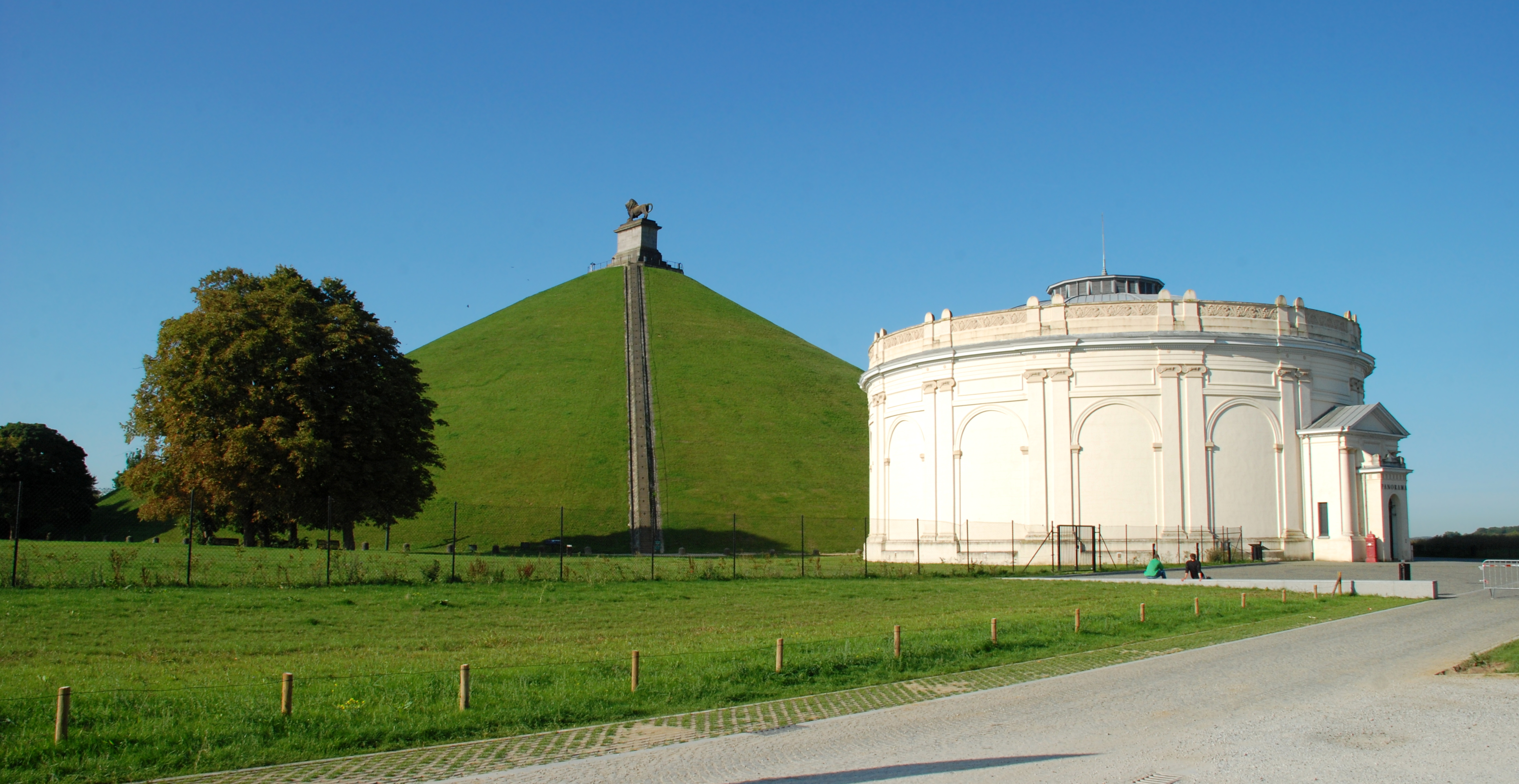 Belgique - Brabant wallon - Braine-l'Alleud - Panorama de la bataille de Waterloo (style néo-classique)