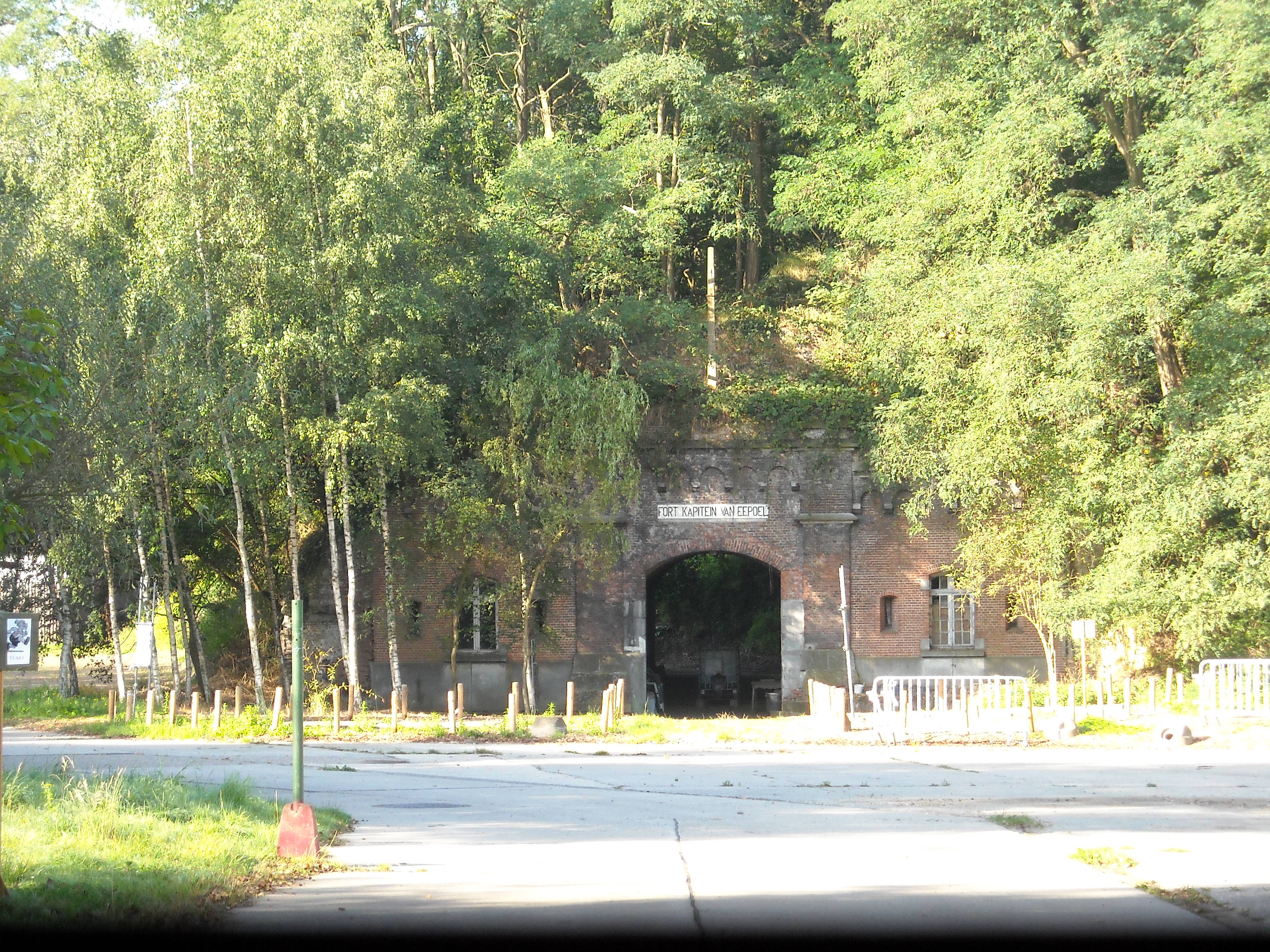 Fort of Kruibeke in Zwijndrecht-Burcht, Belgium