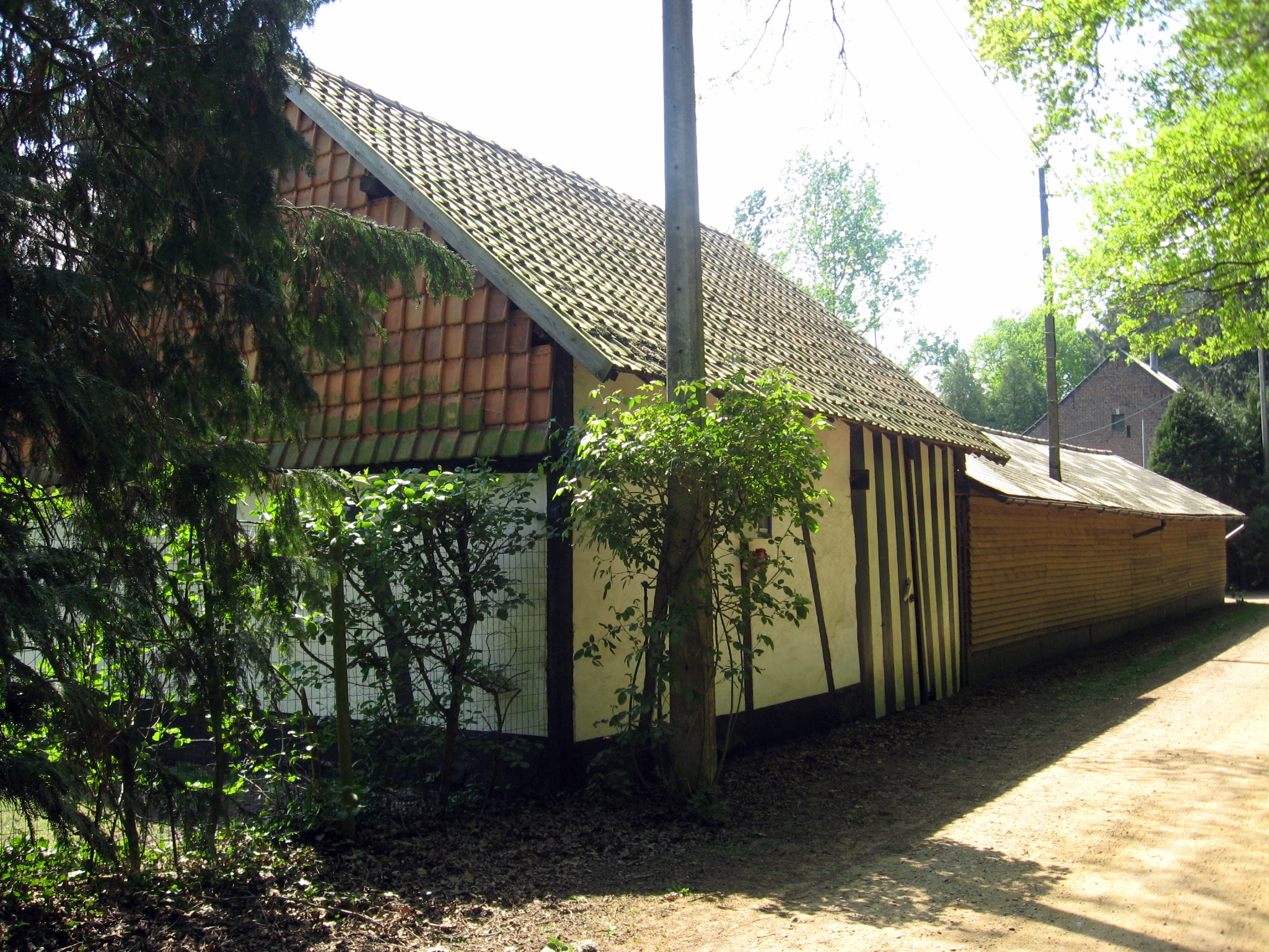 House of the forester of Vogelsanck in Zonhoven, Limburg, Belgium