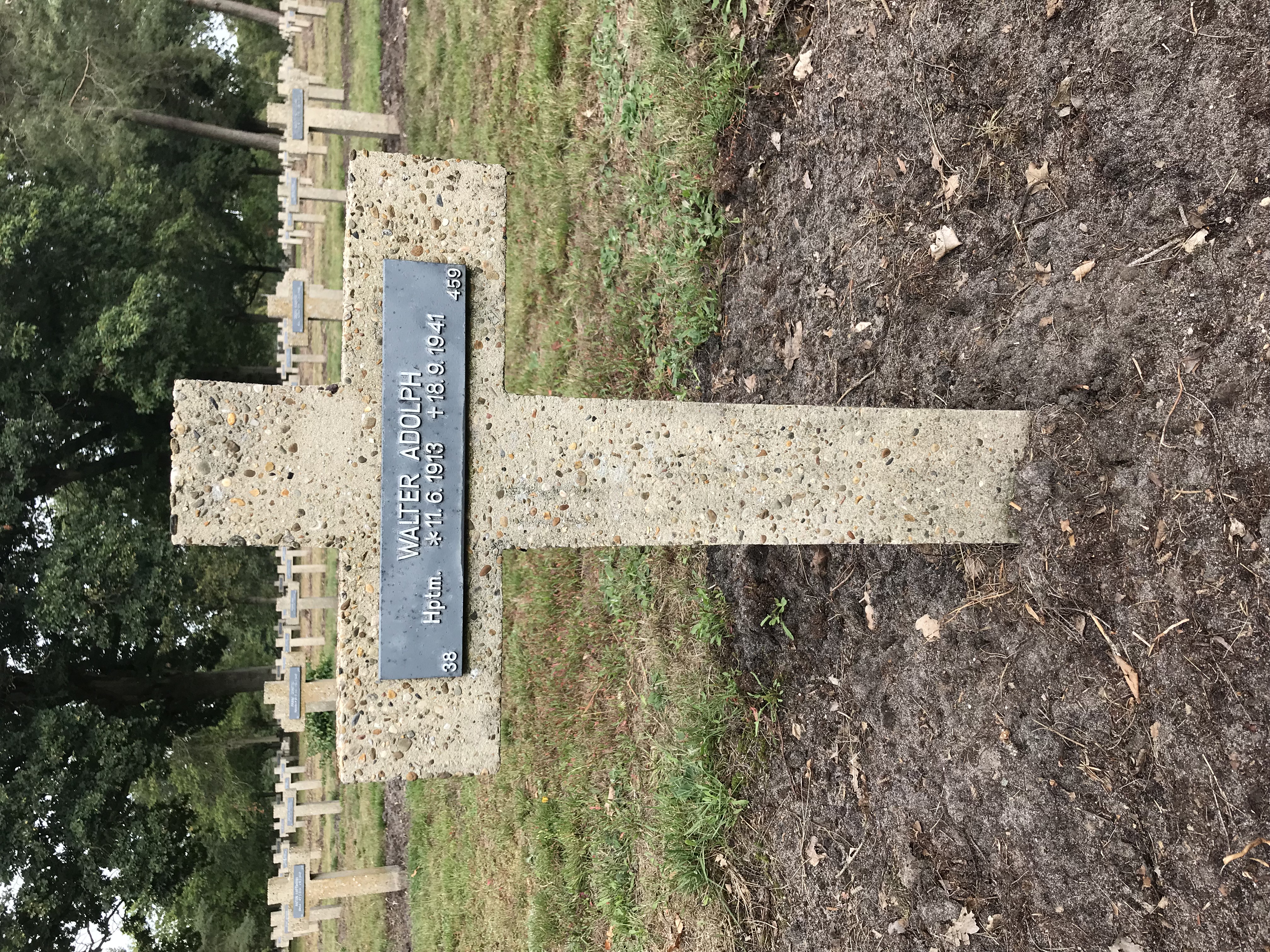 Grave of Walter Adolph 38-459