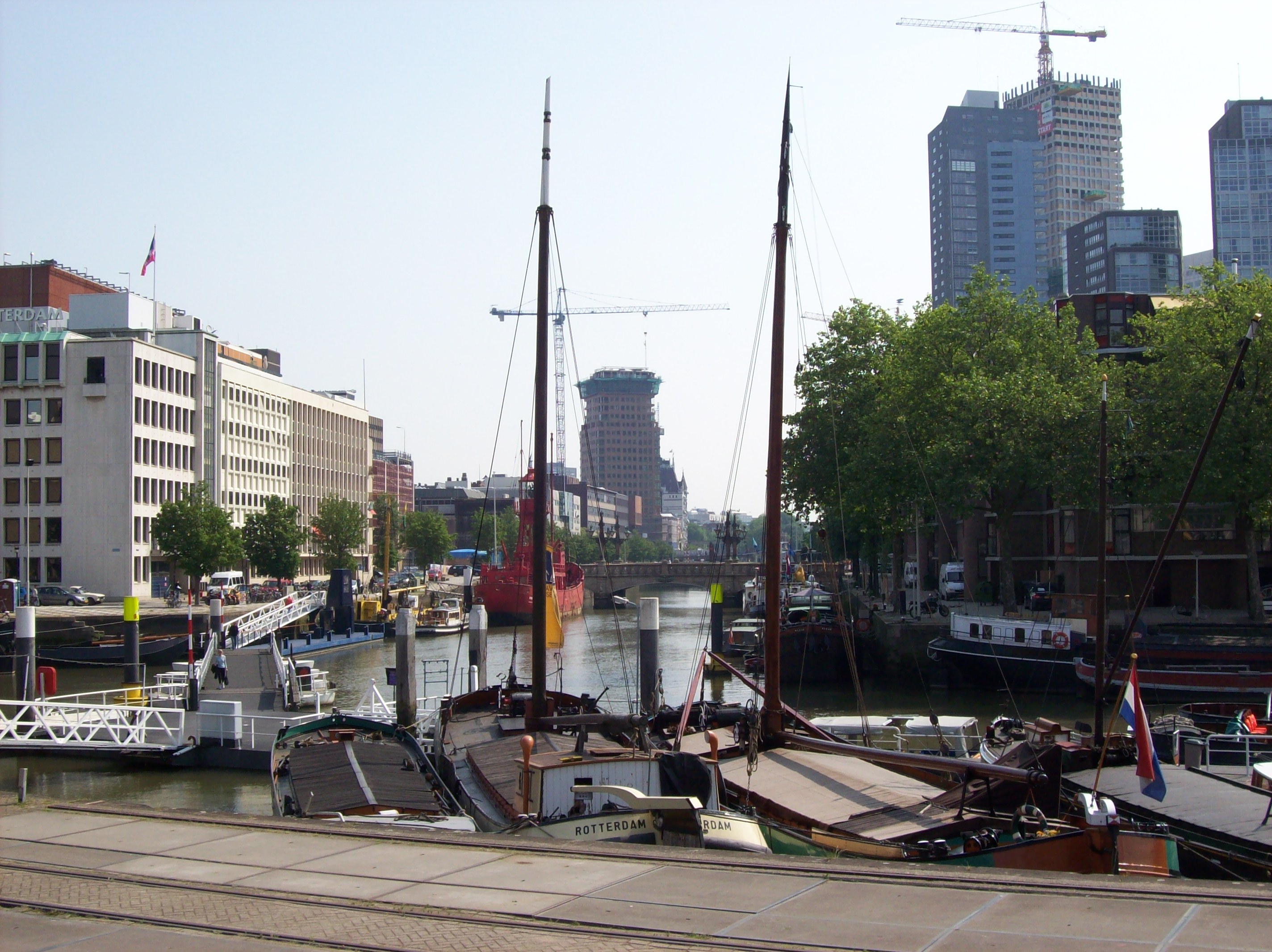c 2008, Niels Elgaard Larsen
Rotterdam harbour