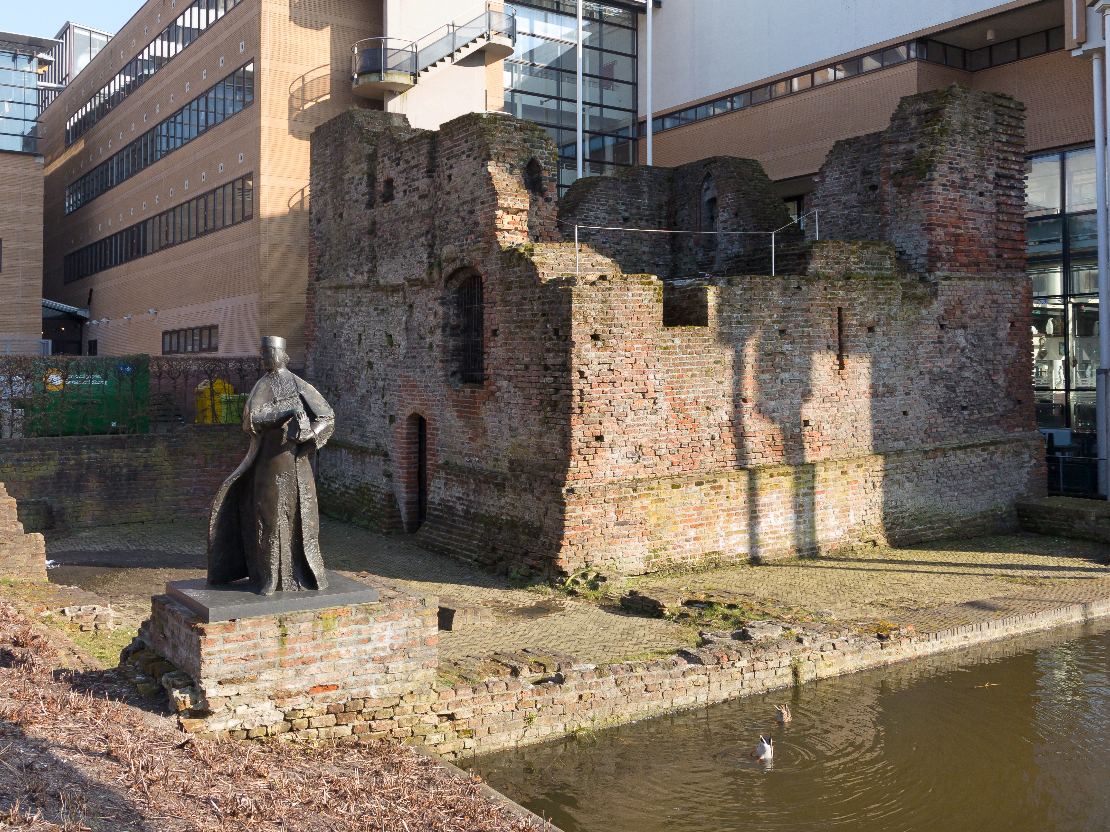 Schiedam, former castle: Huis te Riviere