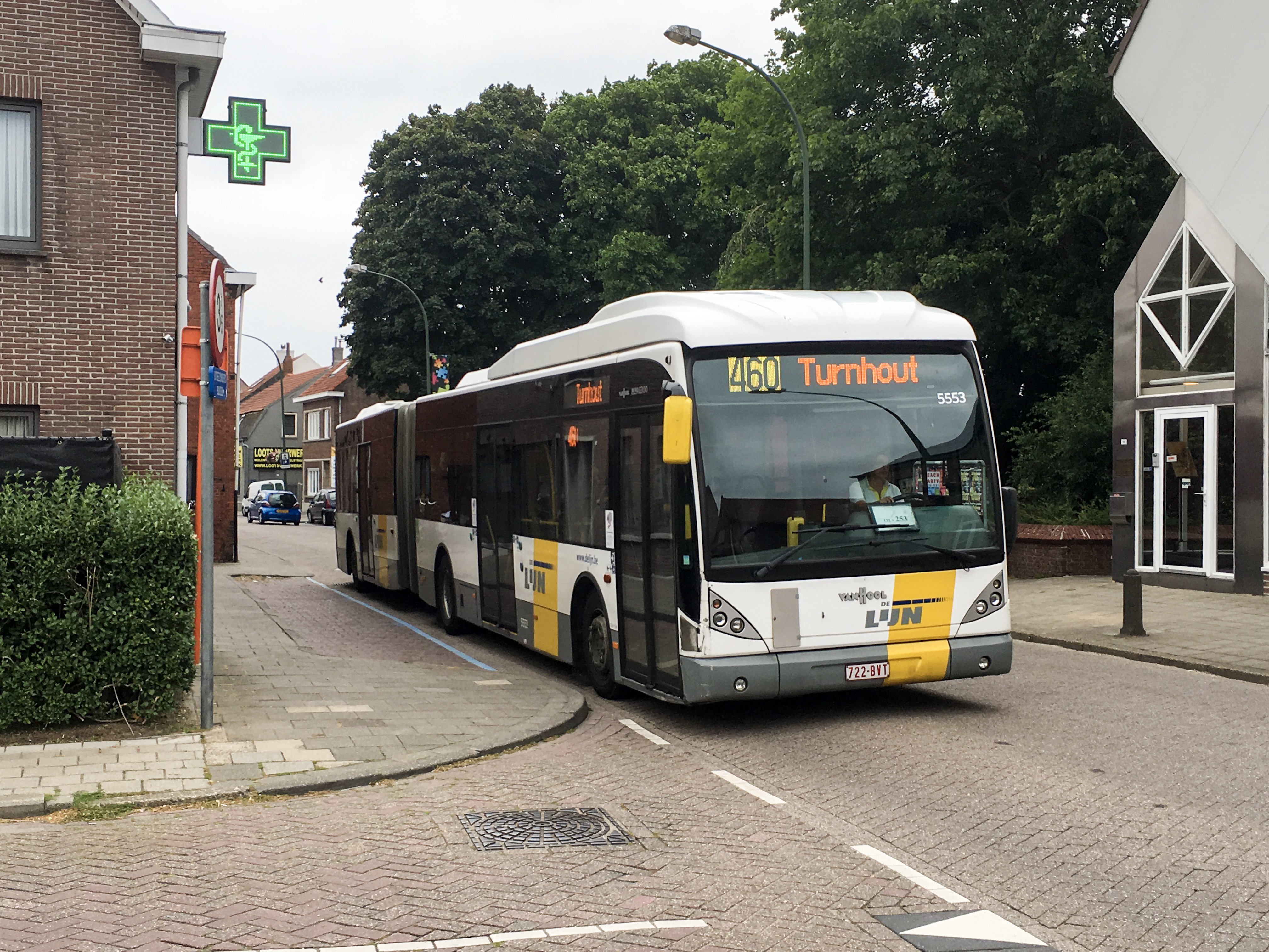 A Van Hool bus in Baarle-Nassau