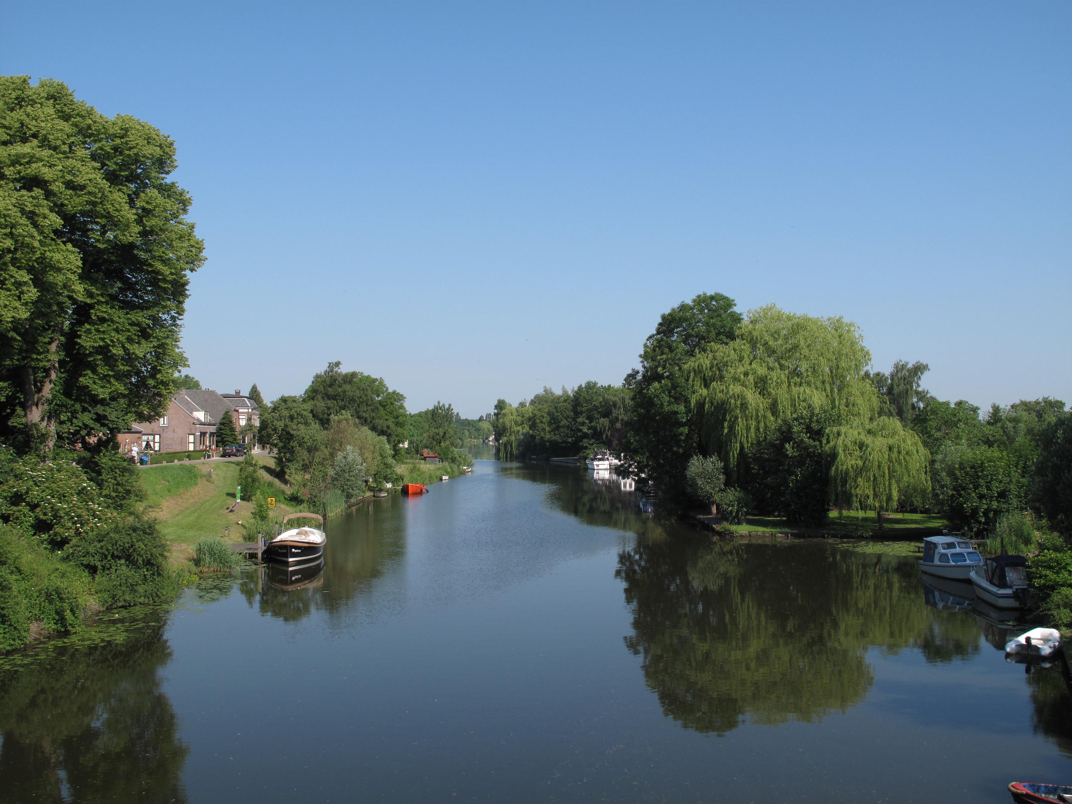 between Rumpt and Beesd, river: de Linge