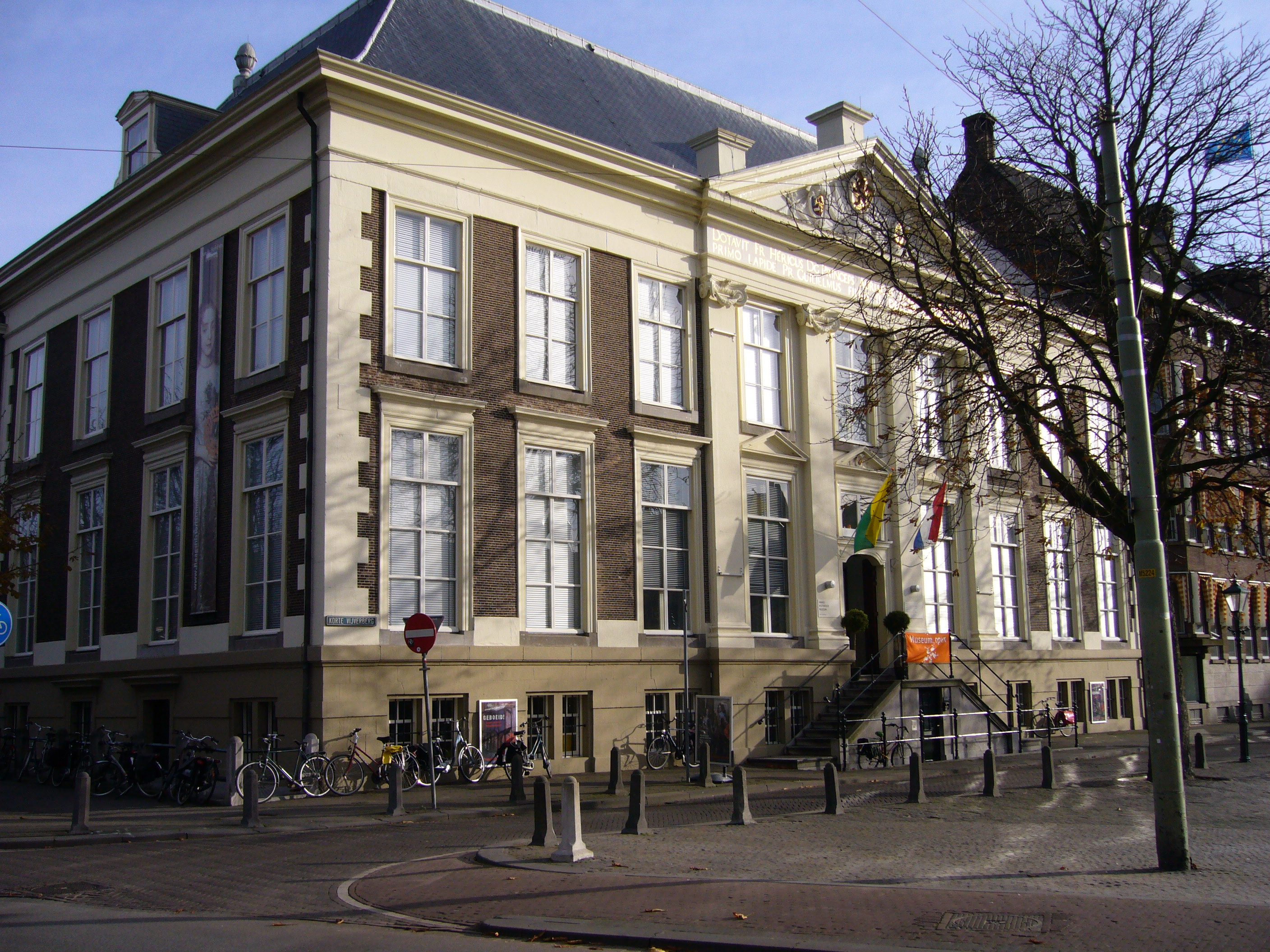 Haags Historish Museum aan de Kore Vijverberg