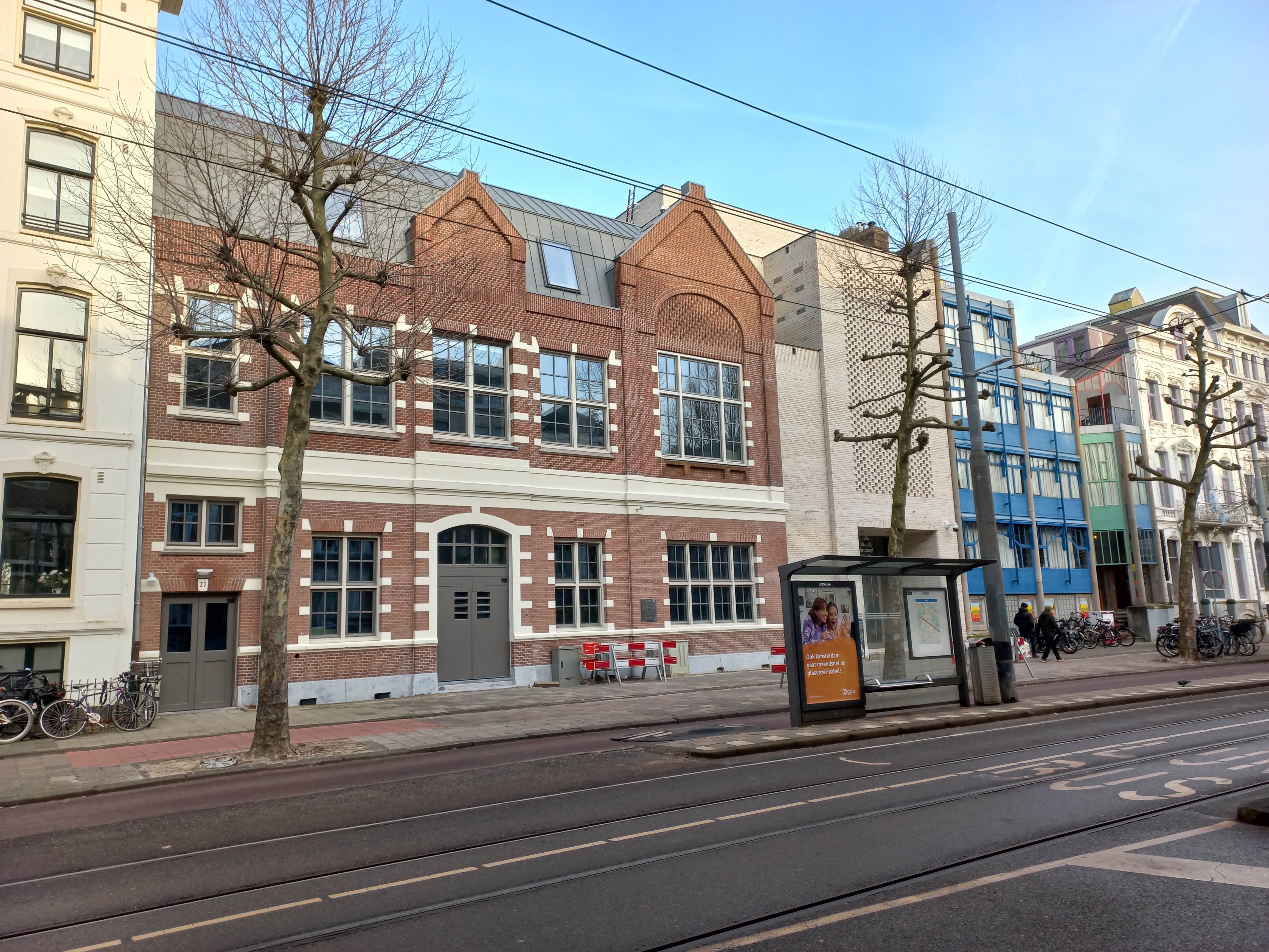 Nationaal Holocaust Museum na de verbouwing aan de Plantage Middenlaan 27, Amsterdam