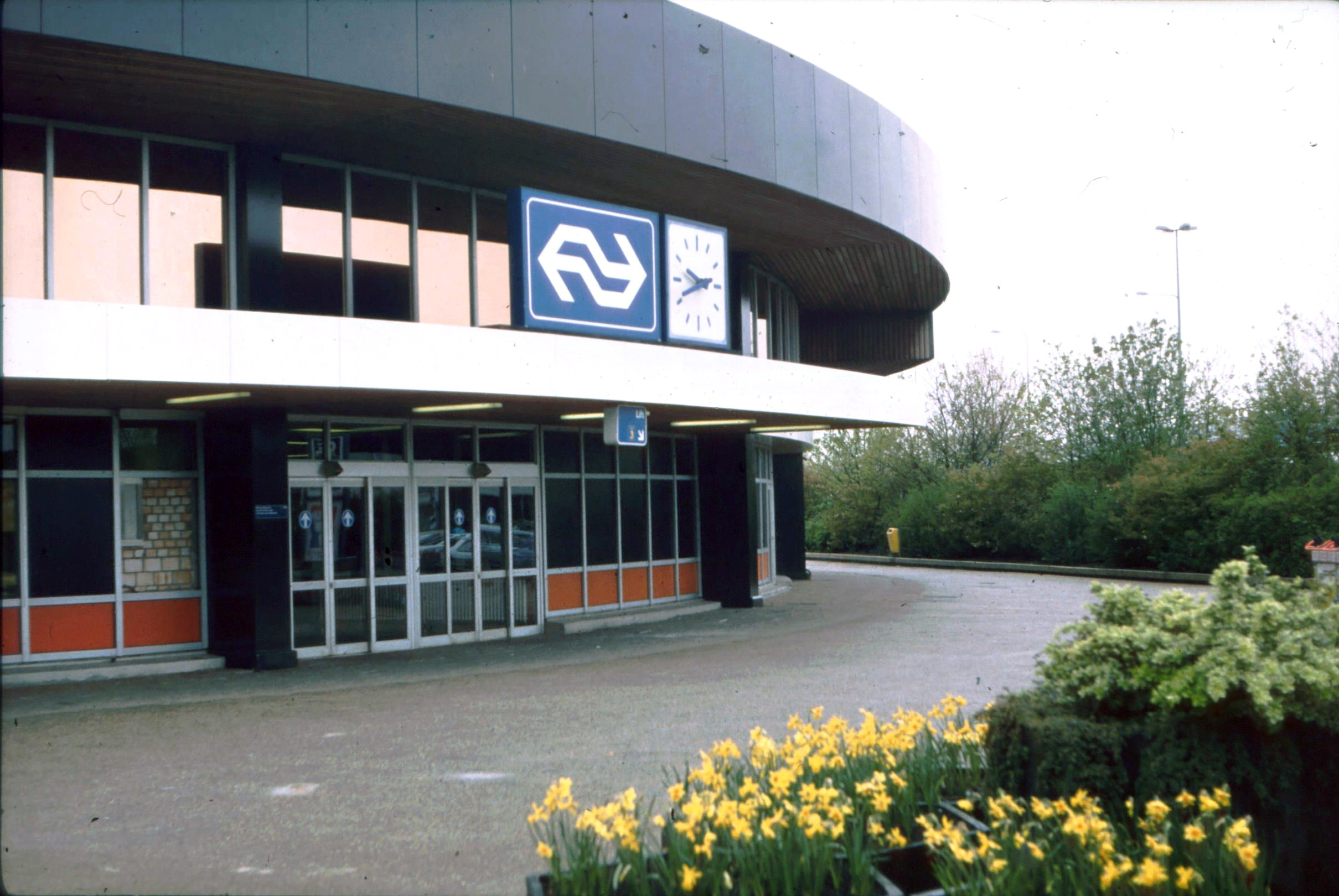 Station Schiphol (demolished 1995), Schiphol Airport, the Netherlands