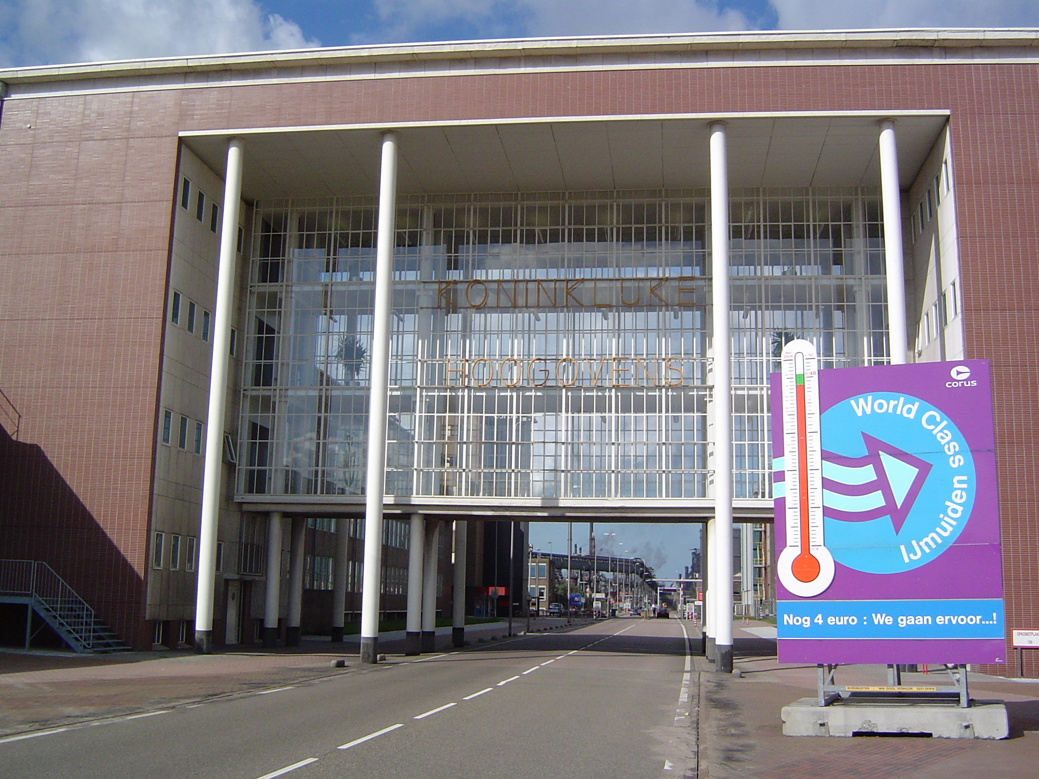 Hoogovens Steal (Corus). Building by Dutch architect Dudok