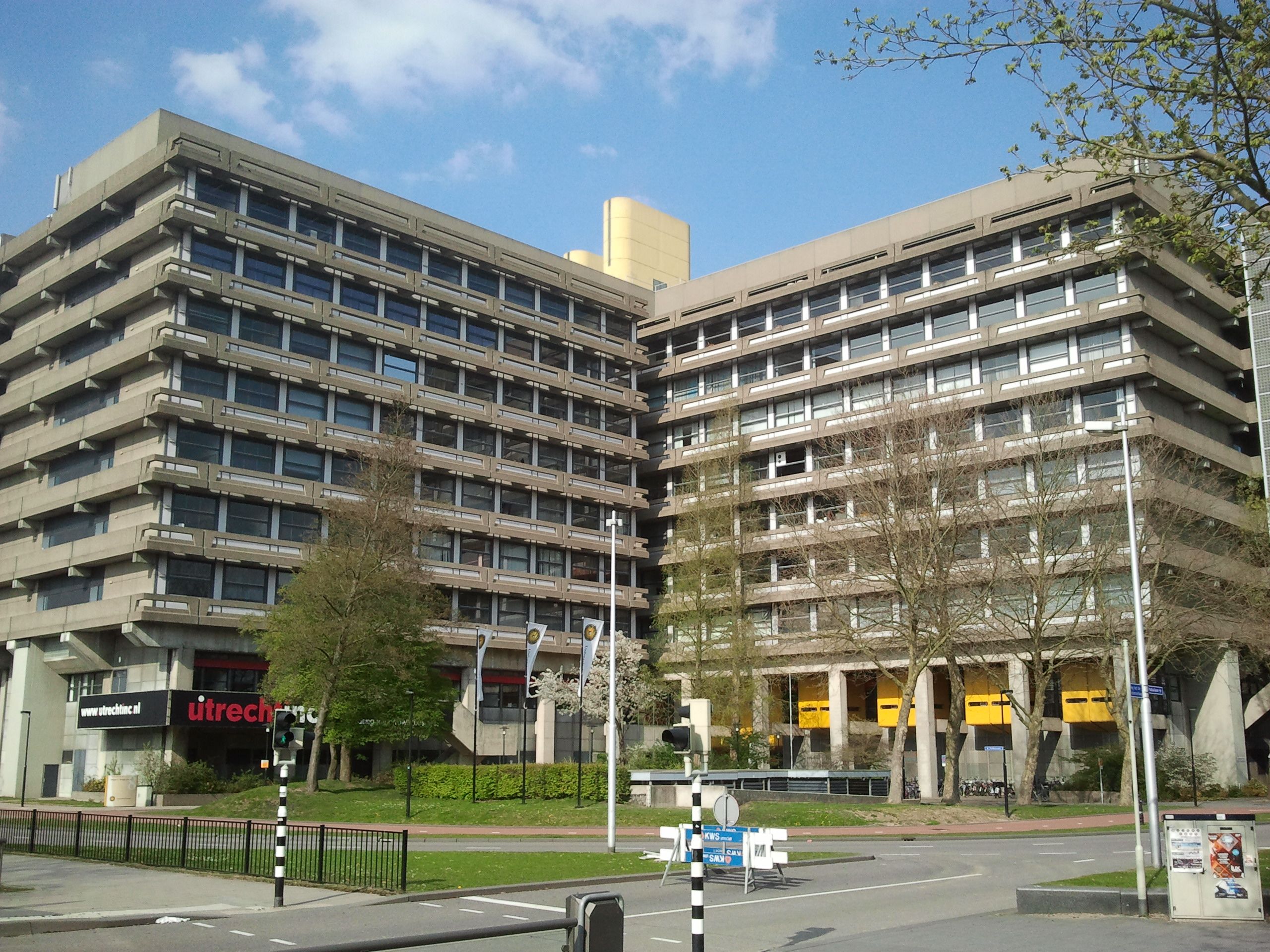 Photo of the H.R. Kruyt building of Utrecht University at Padualaan 8, Utrecht, The Netherlands