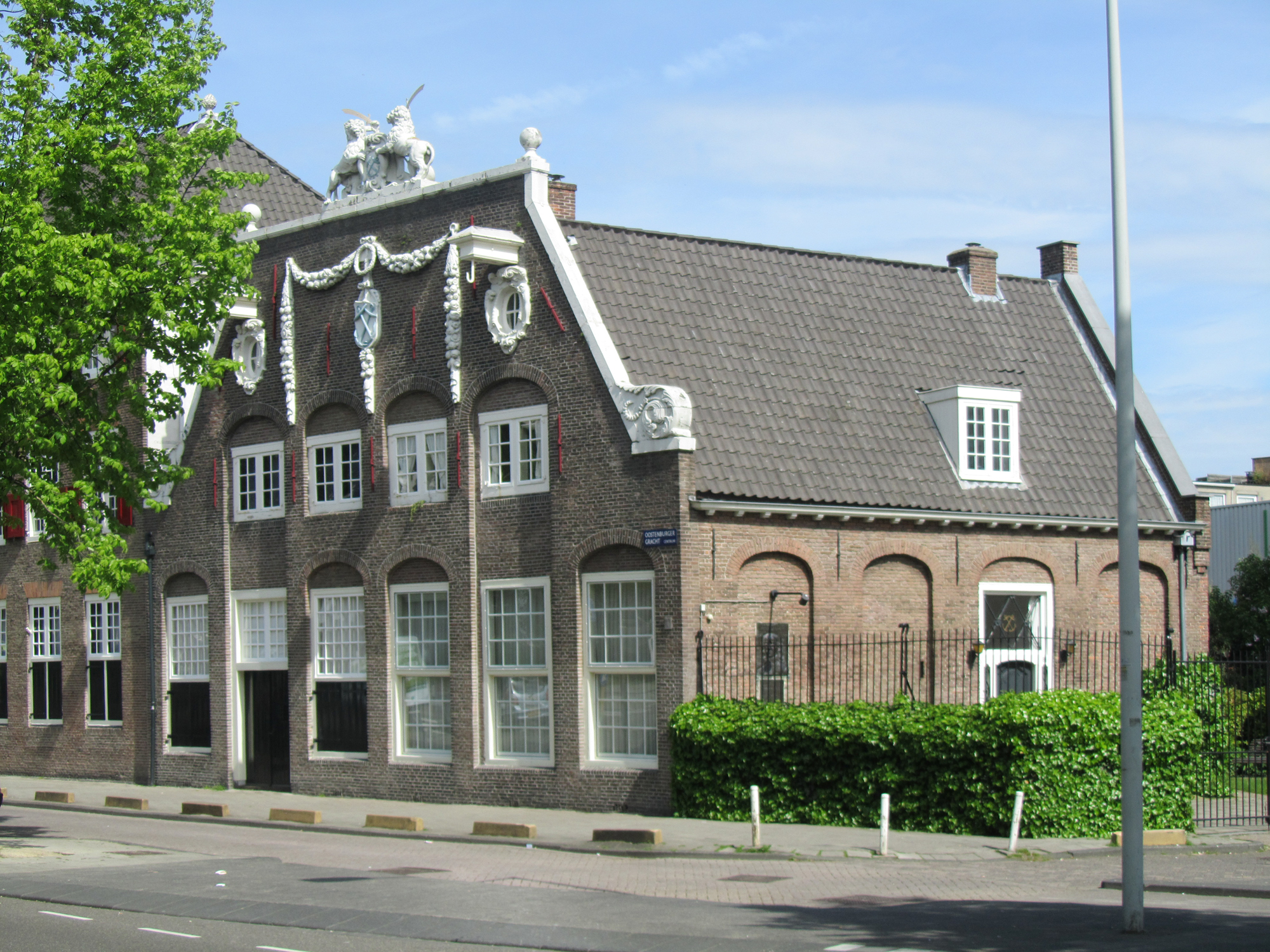 The Admiraliteitslijnbaan (Ropewalk of the Admiralty of Amsterdam) at Oostenburgergracht 79 in Amsterdam
