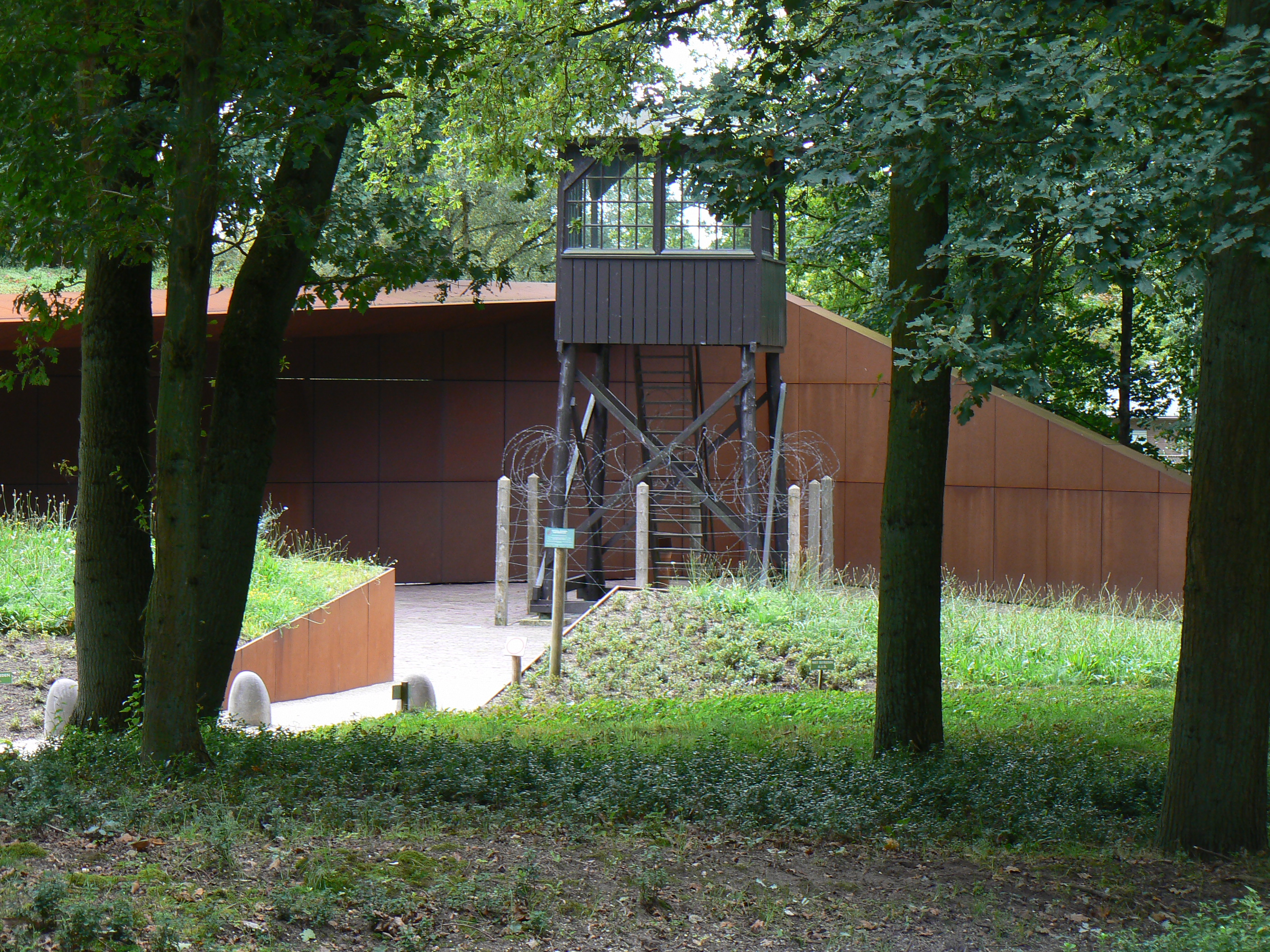 Memorial site KZ Kamp Amersfoort (concentration camp) in the Netherlands