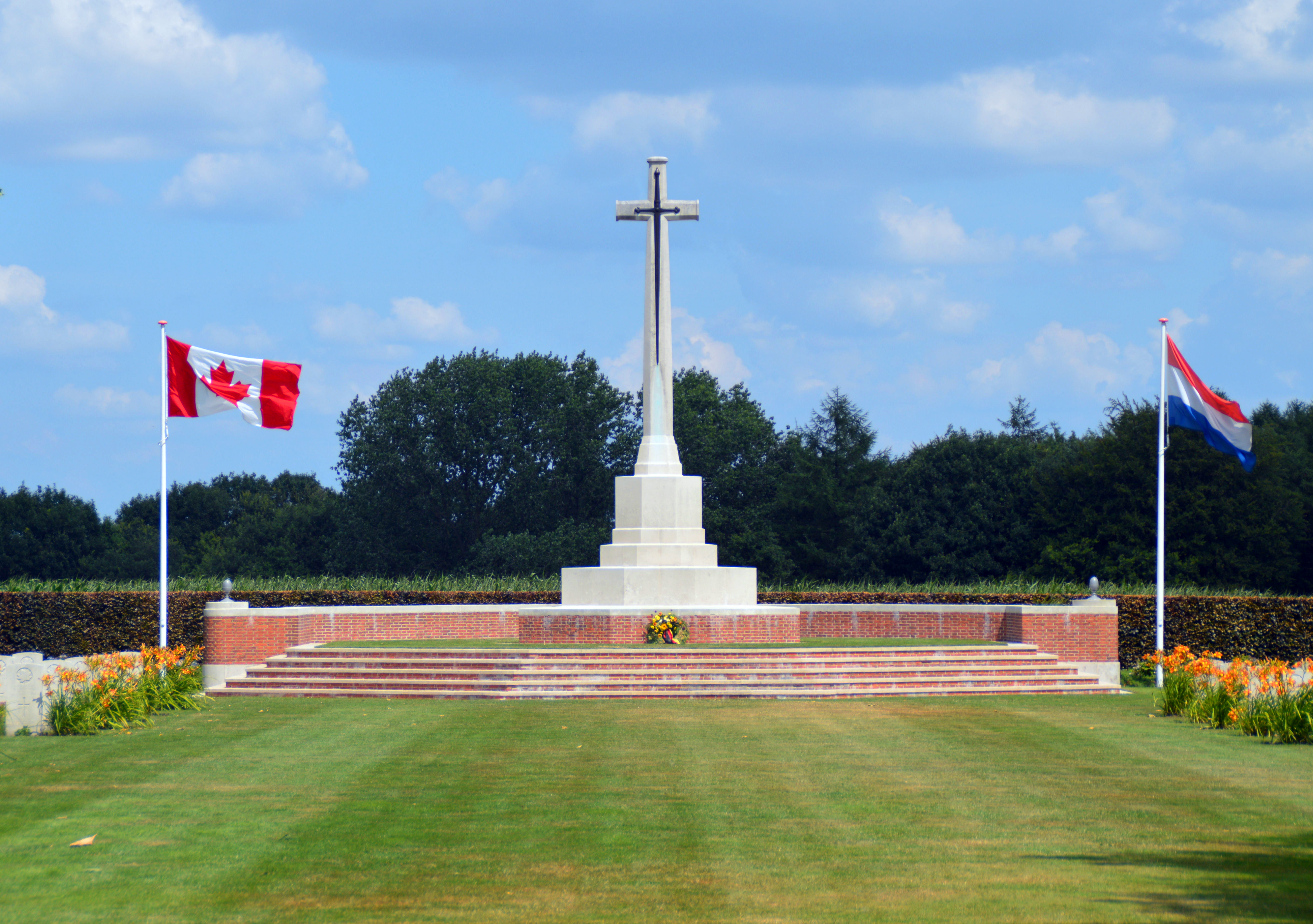 Groesbeek Canadian War Cemetery Cross of Sacrifice, Netherlands