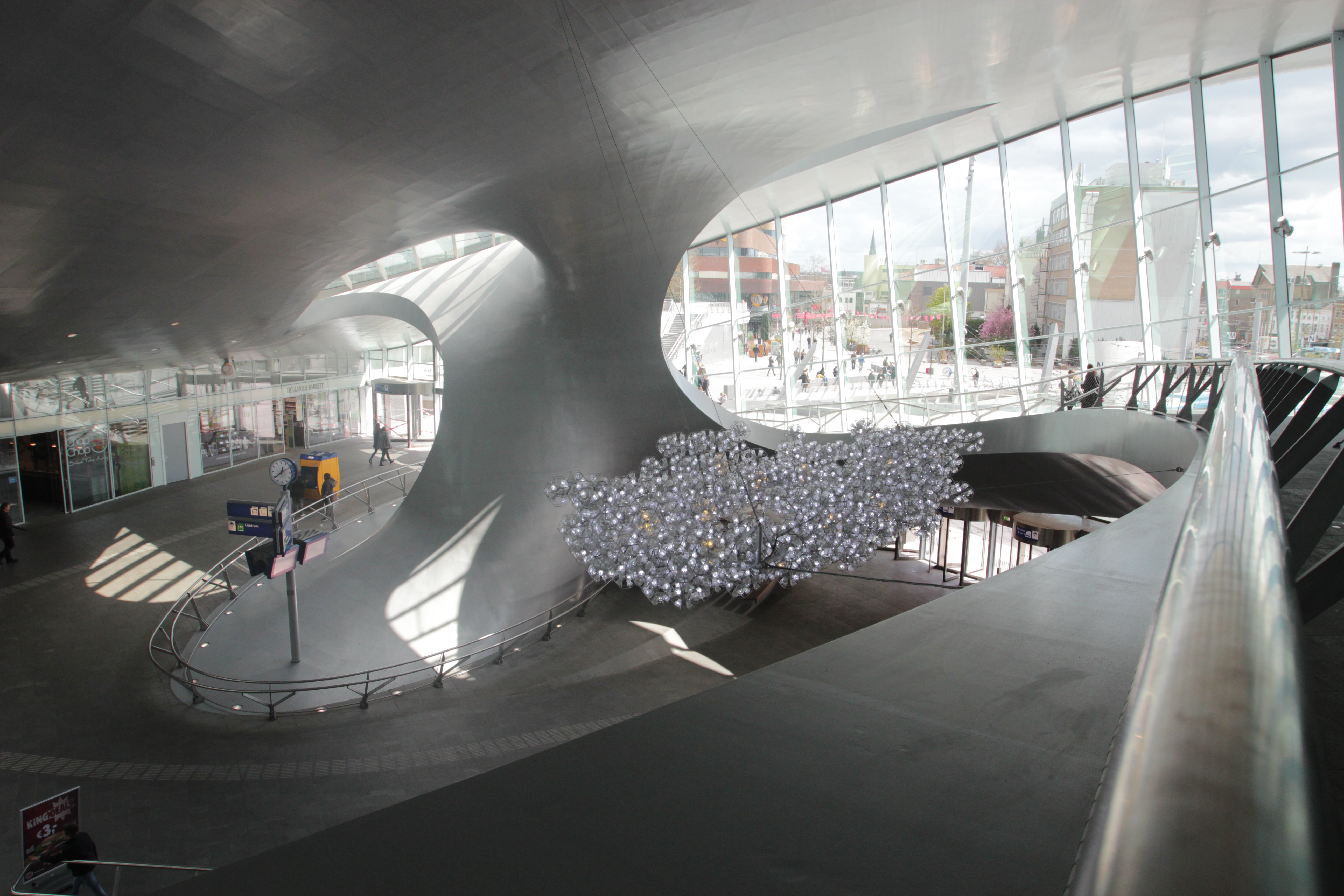 inside Arnhem central station