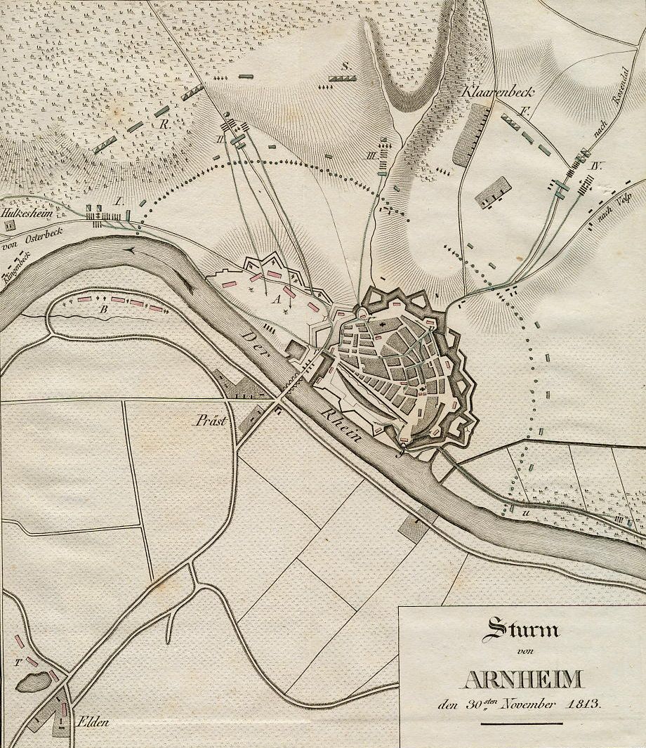 Siege of Arnhem River Rhine Fortification of Arnhem