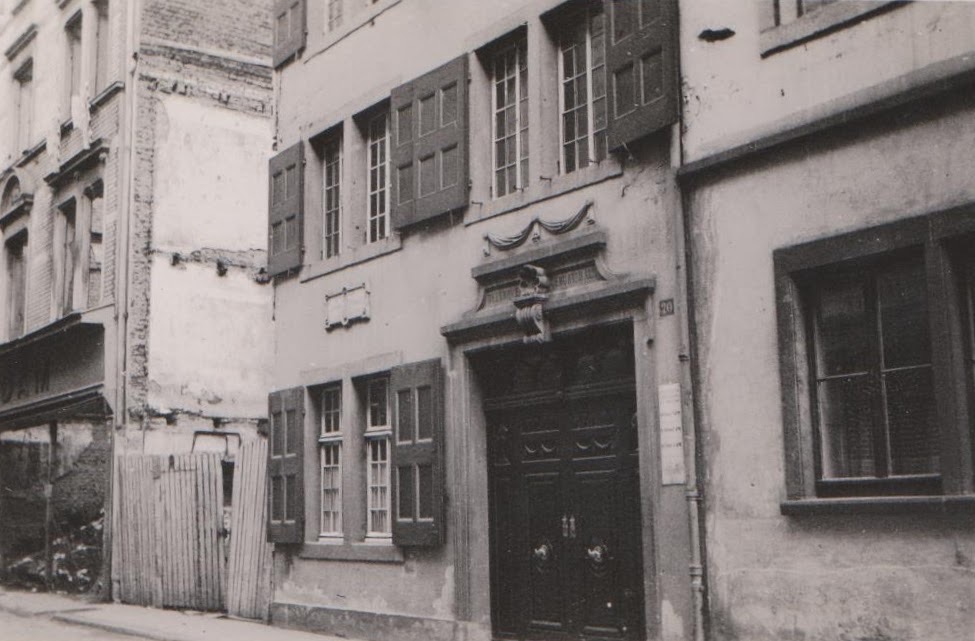 Beethoven's house in Bonn in 1947