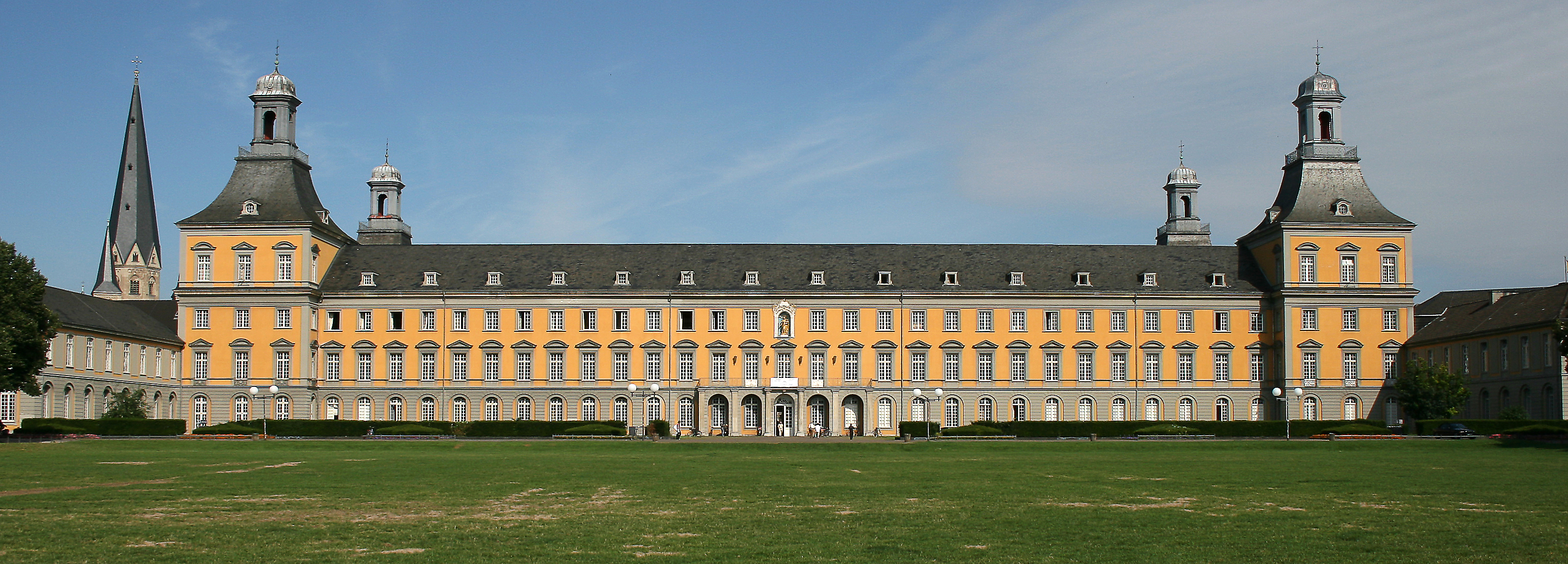 Southern facade of the main building of the University of Bonn, formerly residence of the prince-elector