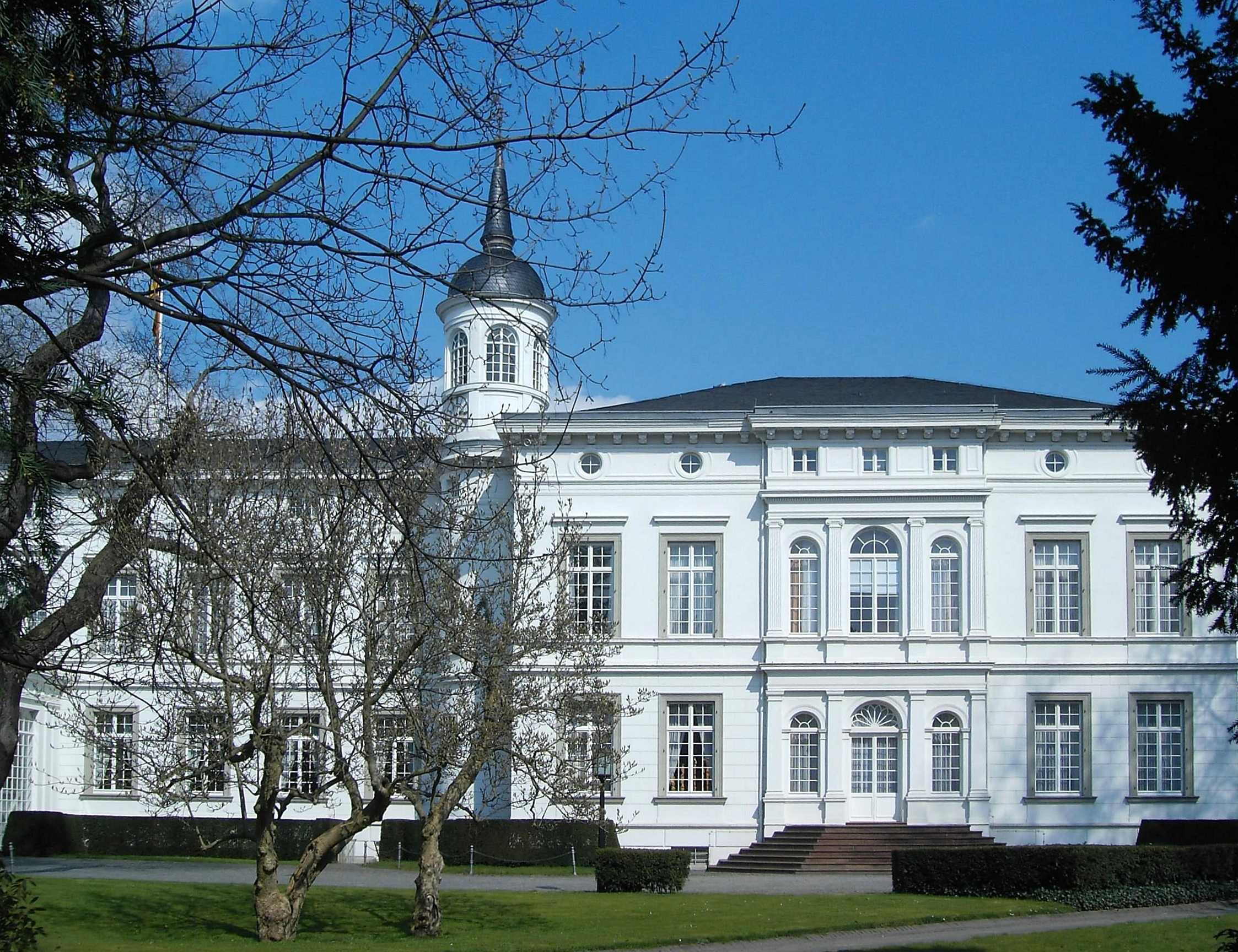 Palais Schaumburg, second residence of the federal chancellery in Bonn since 2001.