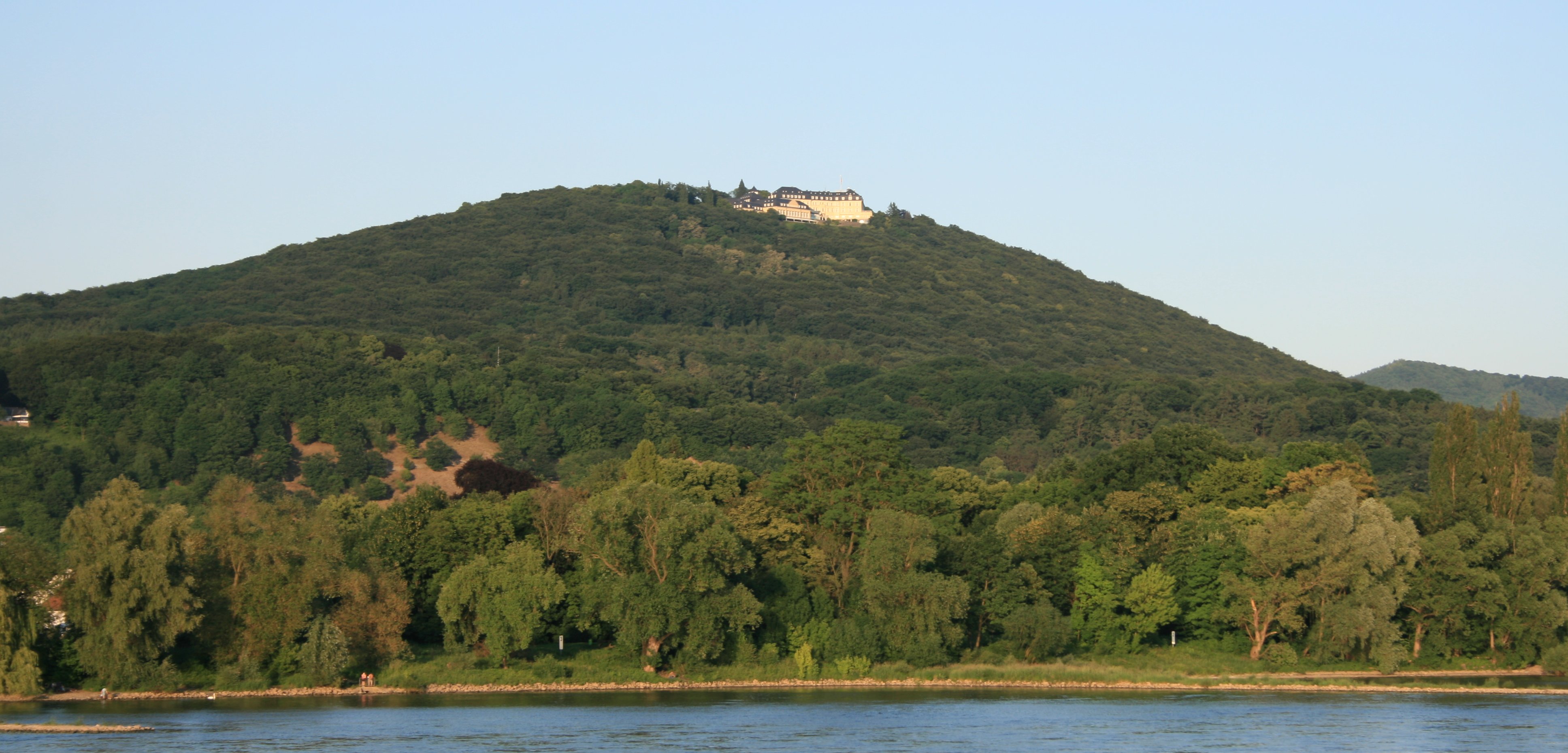 Petersberg mountain, germany, city of Königswinter nearby Bonn